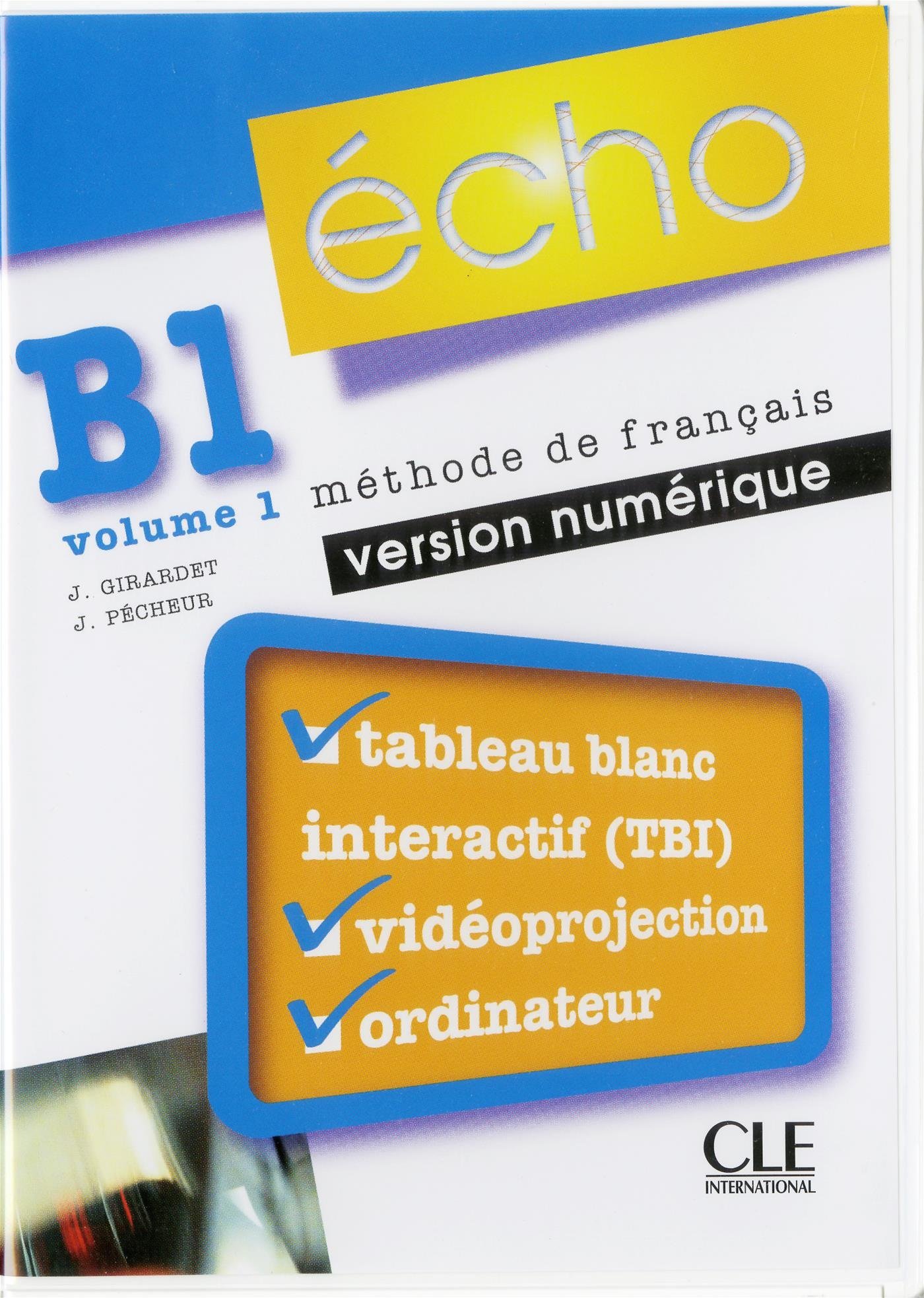 Dvd rom echo niveau b1.1 pour tbi: Ressources numeriques pour TBI B1.1