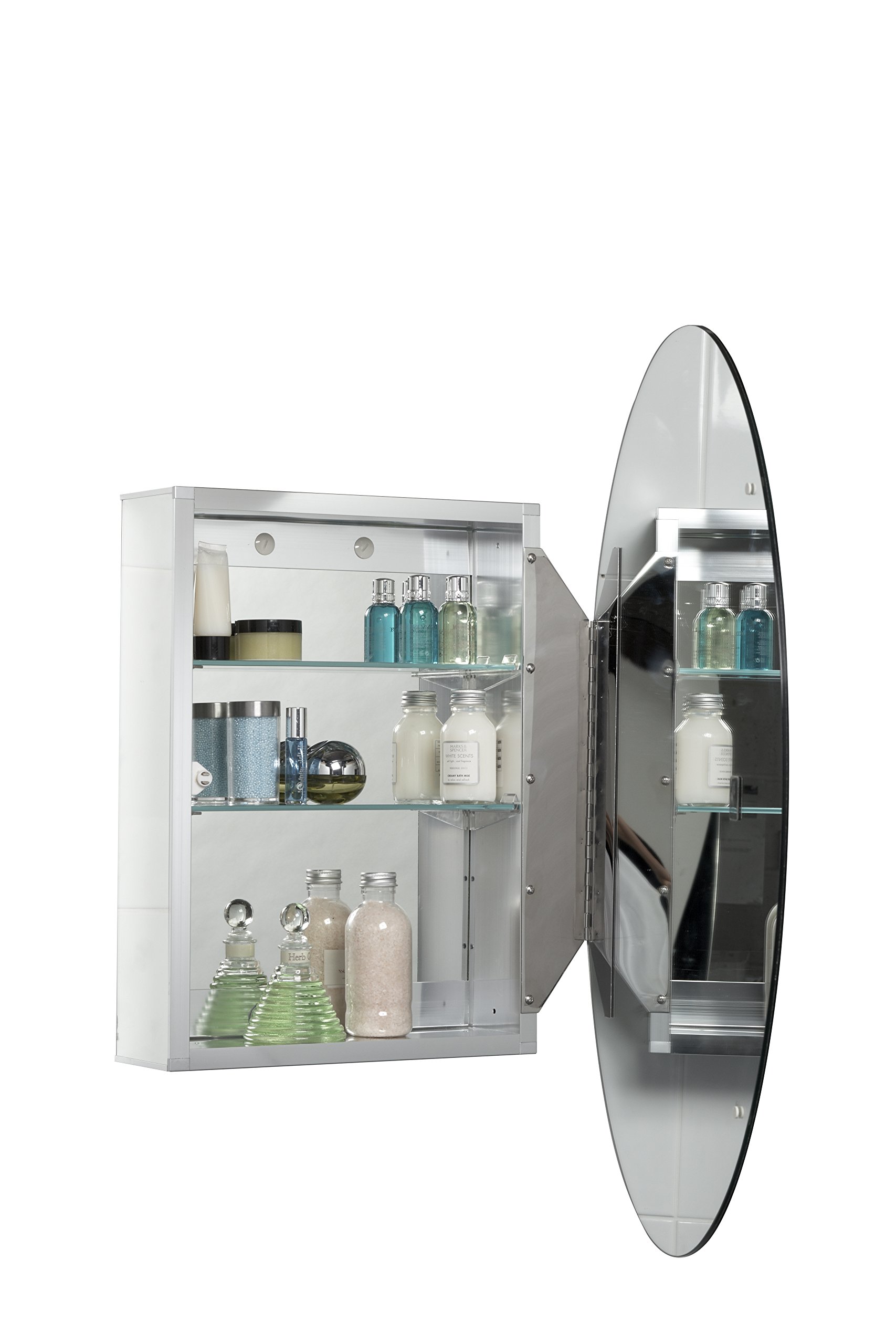 Croydex Armoire à médecine Argenté 31 x 21 cm