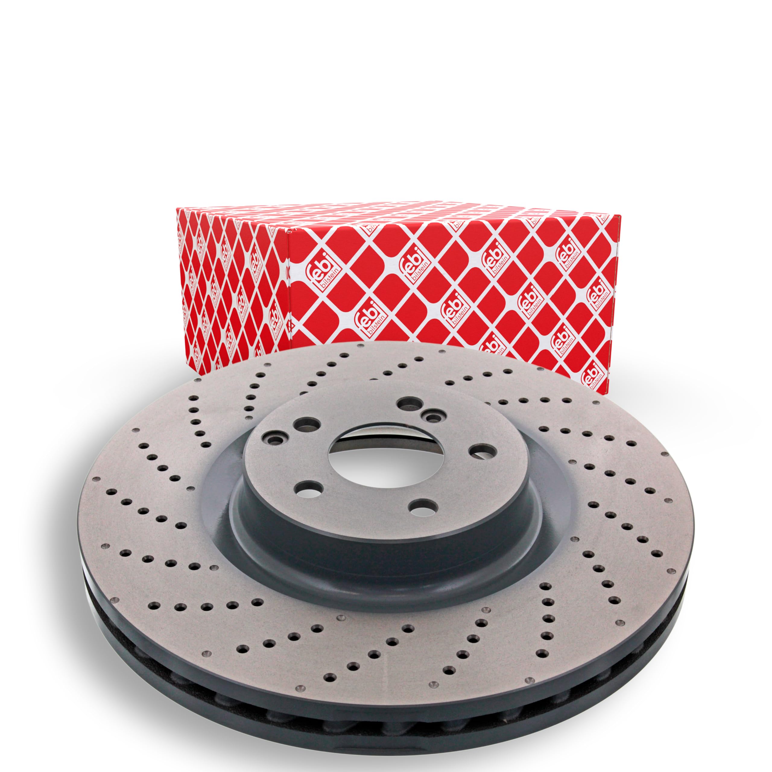febi bilstein 44071 Brake Disc (1 Brake Disc) front, perforated / internally ventilated, No. of Holes 5