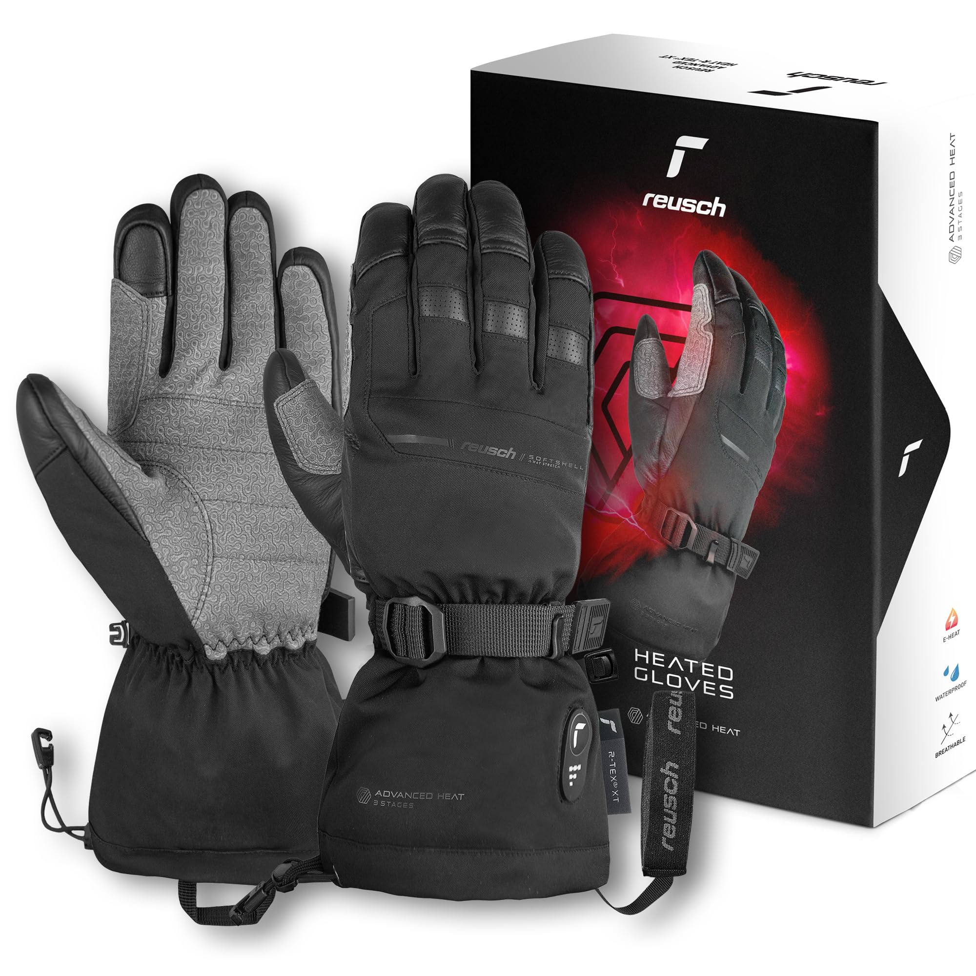 Reusch beheizbare Skihandschuhe für Herren & Damen | touchscreenfähig