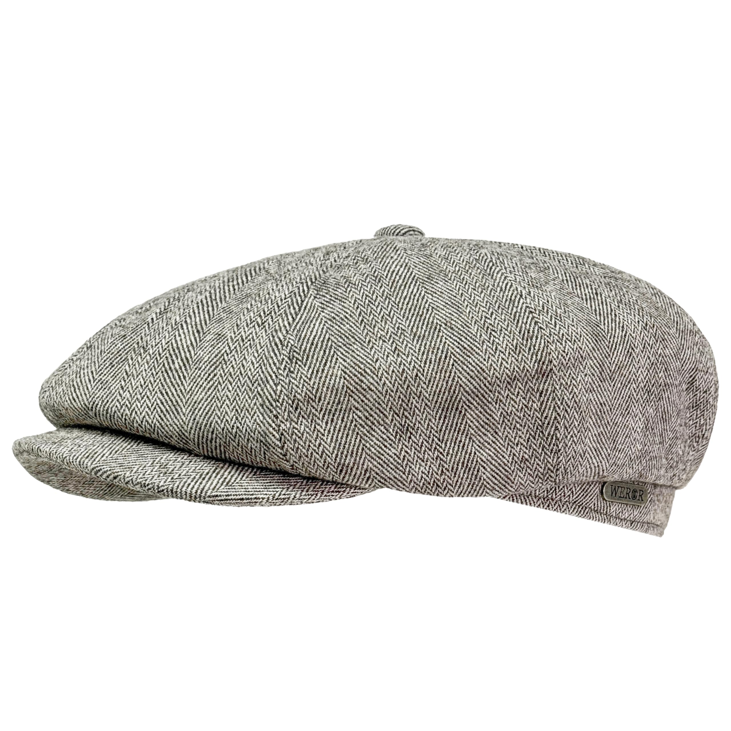 Schiebermütze Herren Schirmmütze Herrenmütze Newsboy Flat Cap Mütze