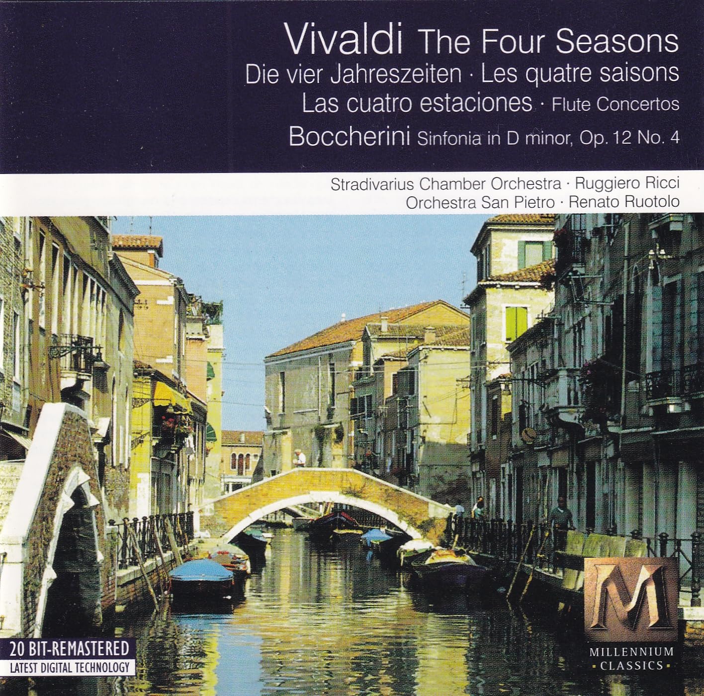 Four Seasons [Audio CD] Vivaldi and Ruggiero Ricci and Renato Ruotolo