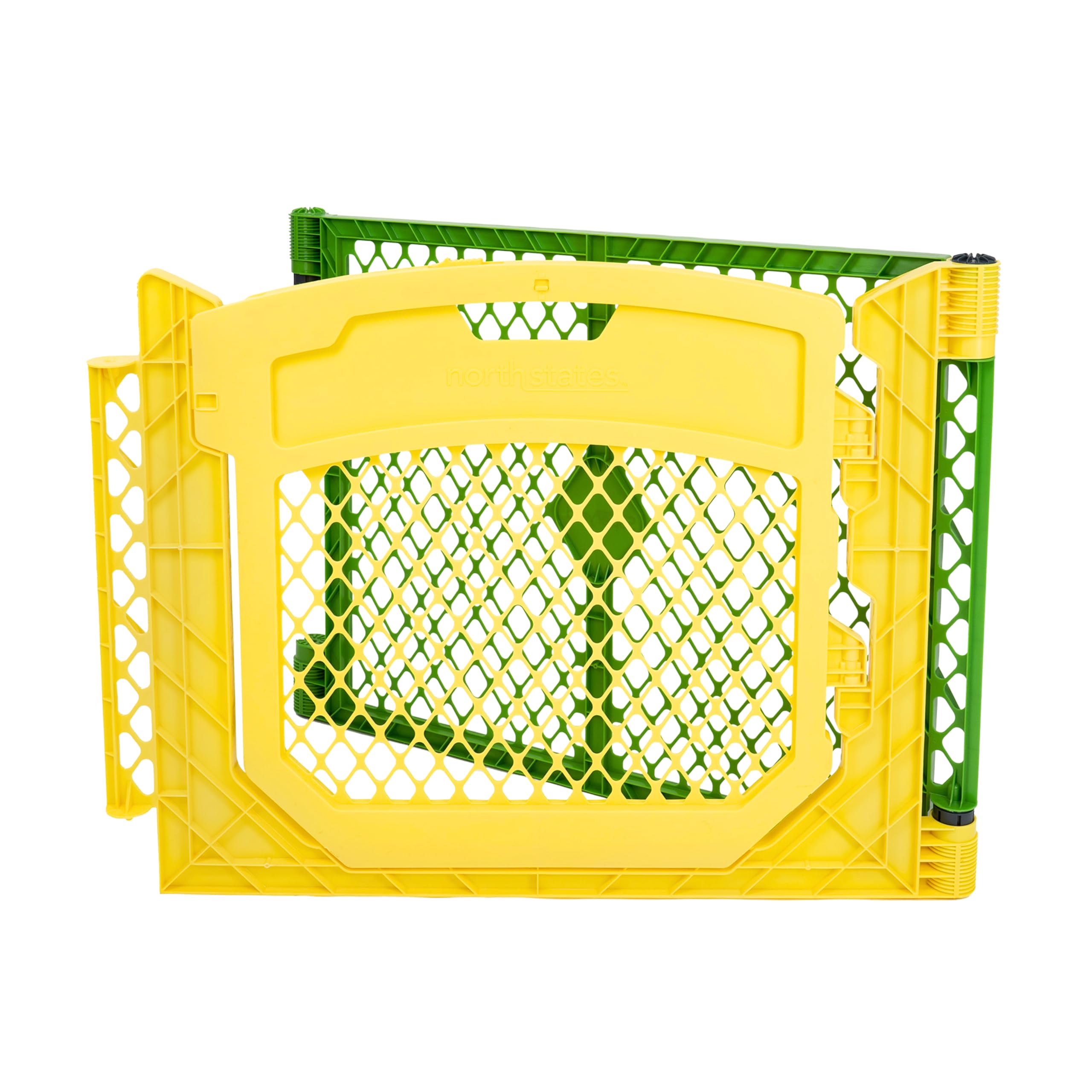 Toddleroo by North States - Superyard Colorplay 2-Panel Door Extension: 65.5 Inch Play Yard Extension with Door - Works with Superyard Playpens - Colorplay