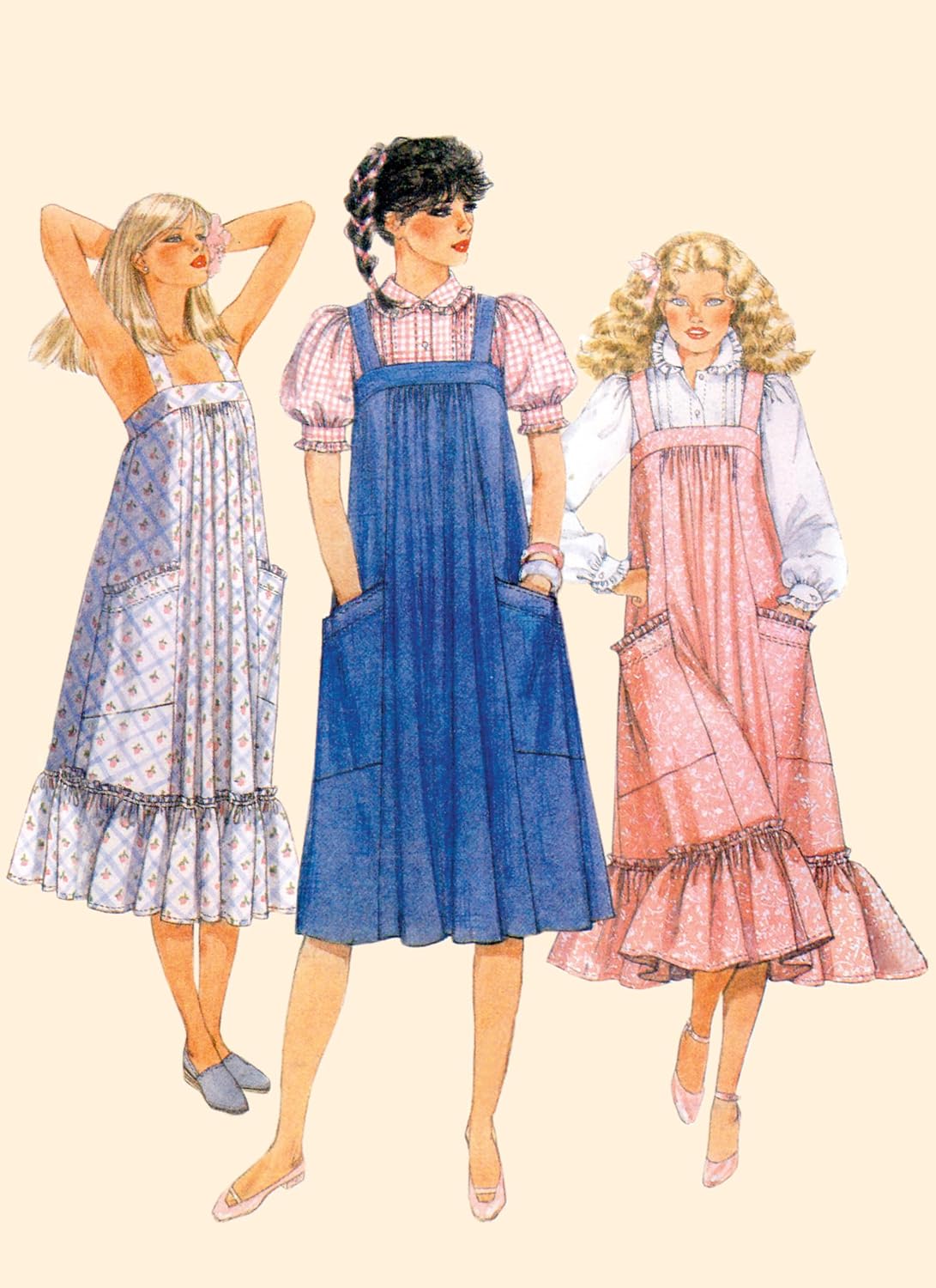 McCall's Misses' Dresses and Blouses Sewing Pattern Kit by Laura Ashley, Design Code M8318, Sizes 16-18-20-22-24