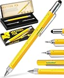 Stocking Stuffers for Men, Gifts for Him, Multitool Pen Christmas Birthday Present, Ideas for Guys Husband Who Have Everything, Tools Cool Gadgets Birthday, White Elephant for Adults Women Dad Grandpa