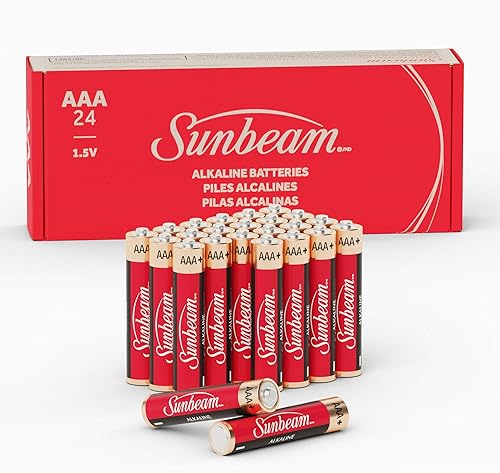 Miniatura 3 de Sunbeam 16729 Paquete de 4 baterías alcalinas de alto rendimiento de 9 V, paquete económico fácil de abrir