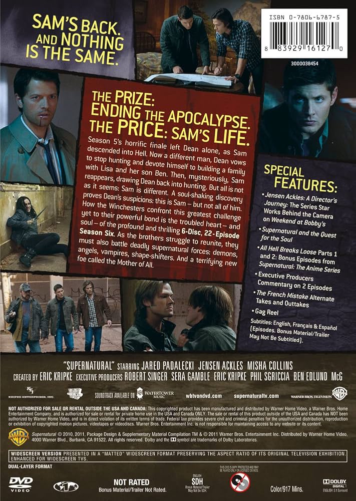 その他 Stirctly Supernatural [DVD] Amazon.com: Supernatural: The Complete Thirteenth Season