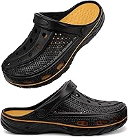 Vista 24 de INMINPIN - Zuecos ortopédicos para mujeres y hombres, con soporte de arco, zapatos de jardín, sandalias con fascitis plantar y plantillas de pies