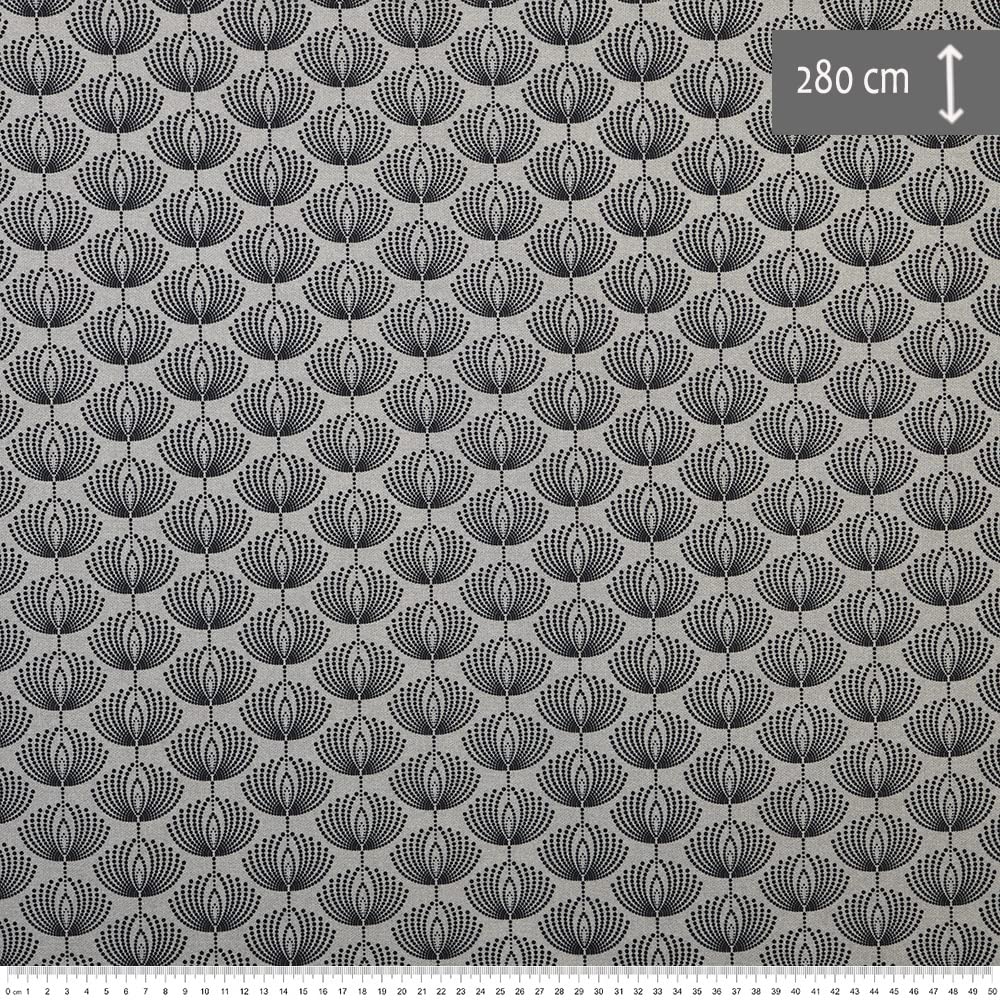 Kt KILOtela Tela Loneta Stampata Api Tropicali: Tessuto 100% Cotone Larghezza 140 Cm, Venduto A Metri Per Tappezzeria, Cuscini E Tende