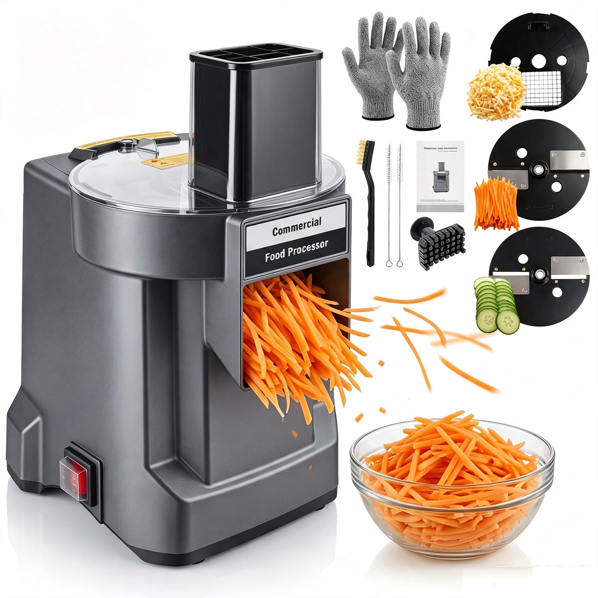 Cortador de dados eléctrico, cortador de verduras, cortador de verduras