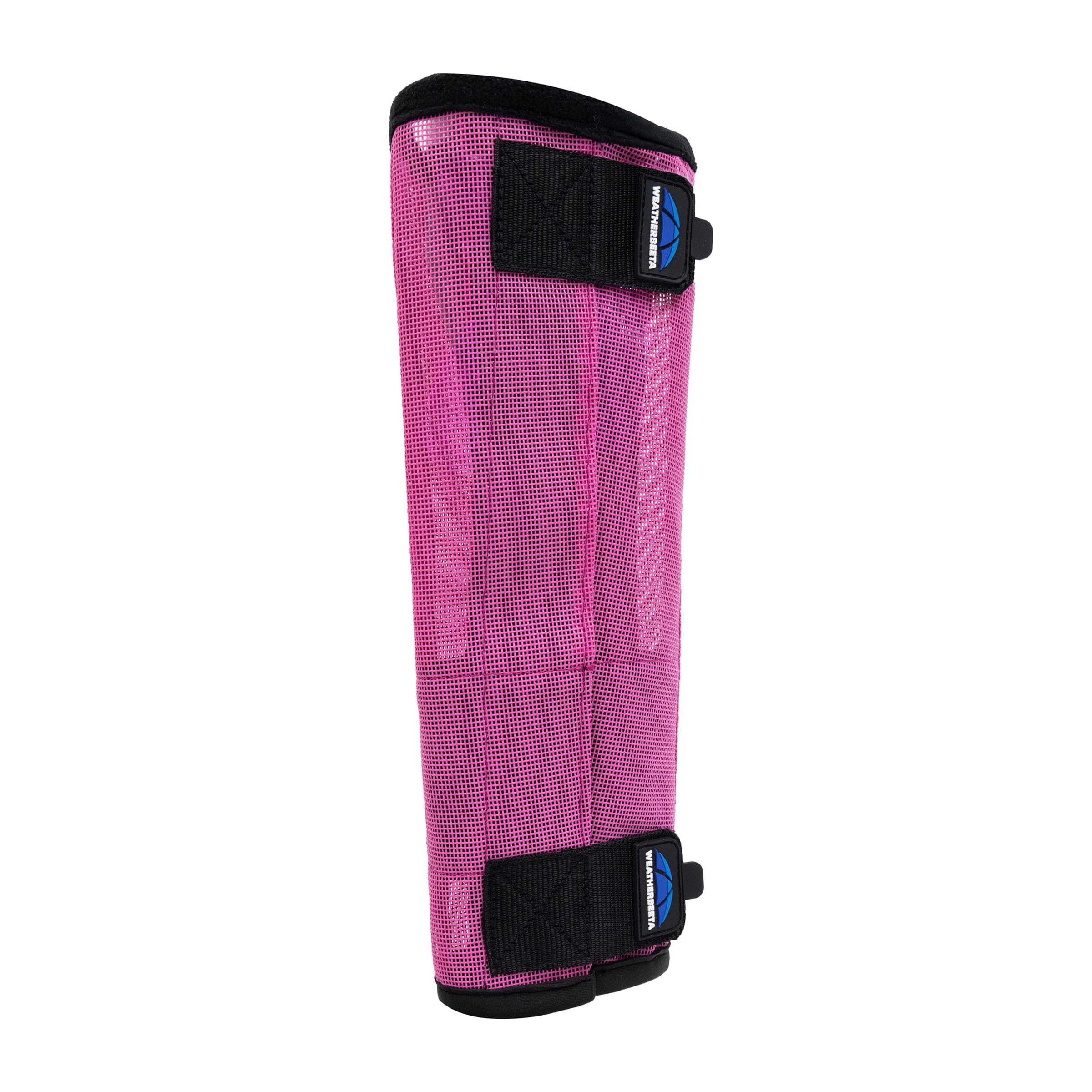 WeatherBeeta ComFiTec Dura-Mesh Fly Boots, Pink/Black, Large