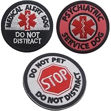 3  Stop Do Not Pet Do Not Distract Patch &    -  1.97