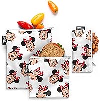 Vista 6 de Simple Modern Nickelodeon Viacom - Bolsas reutilizables para aperitivos para niños, seguras para alimentos, sin BPA y ftalatos, cremallera