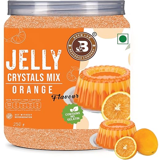 Brew Lab Jelly Crystals Mix - Orange 250g 250 g