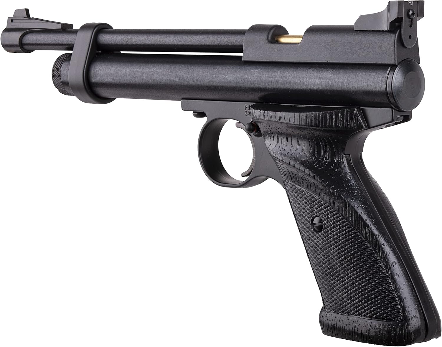 Crosman 2240 .22-Caliber Bolt Action Single-Shot CO2-Powered Air Pistol,Black : Hunting Air Guns : Sports & Outdoors
