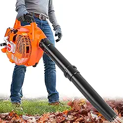 Sopradores de Folha, 2 Tempos 25,4 cc Soprador de Folhas, Soprador de Ar, Soprador de Folhas a Gasolina, Movimentação de Combustível, 90,5 * 35cm