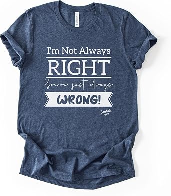 SASSHOLE Funny T-Shirt for Women | Cute Graphic Tees | Funny Tshirts for Women Womens T-Shirts
