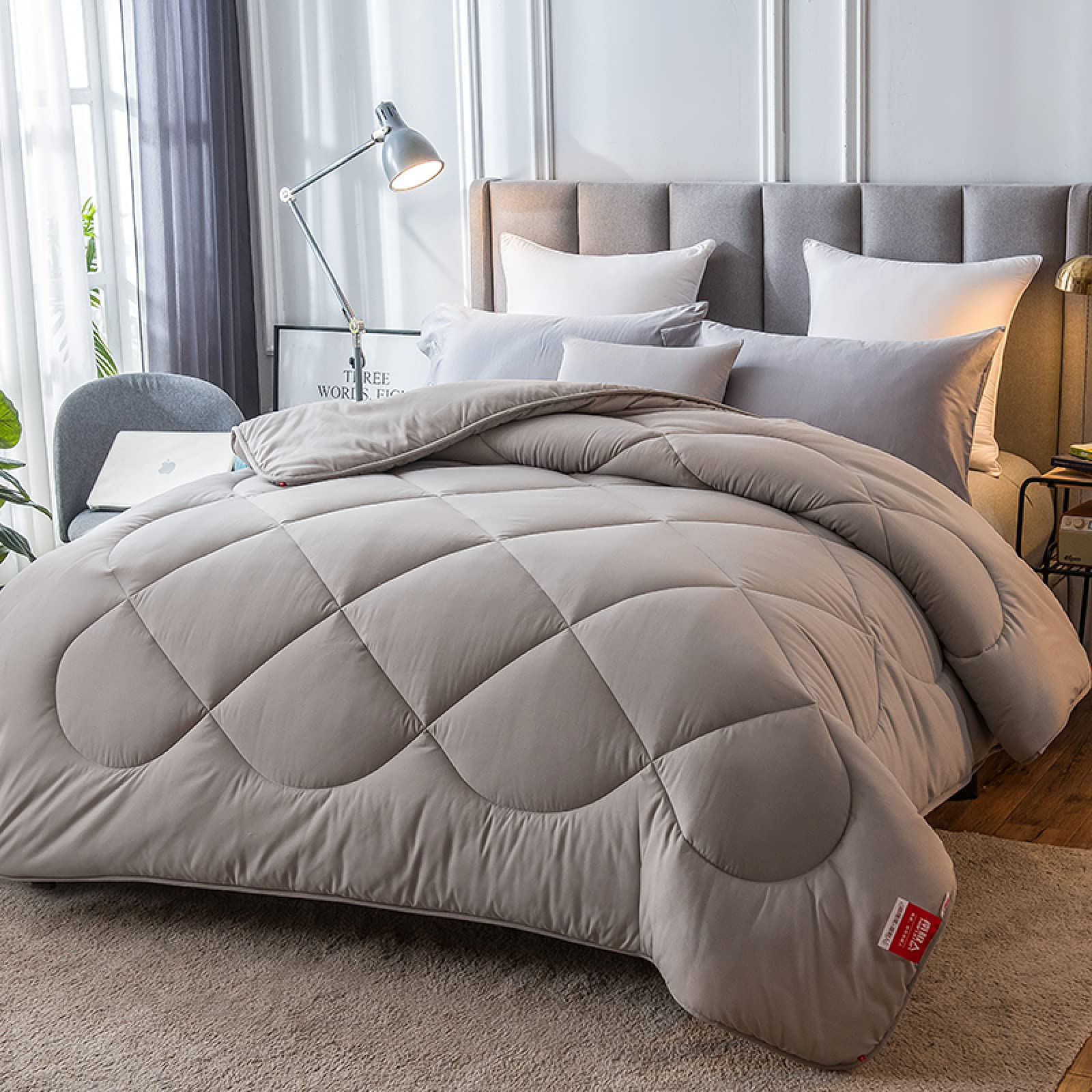 Quilt mince toutes saisons FACAI couette simple et multi-personne lavable B-220X240cm