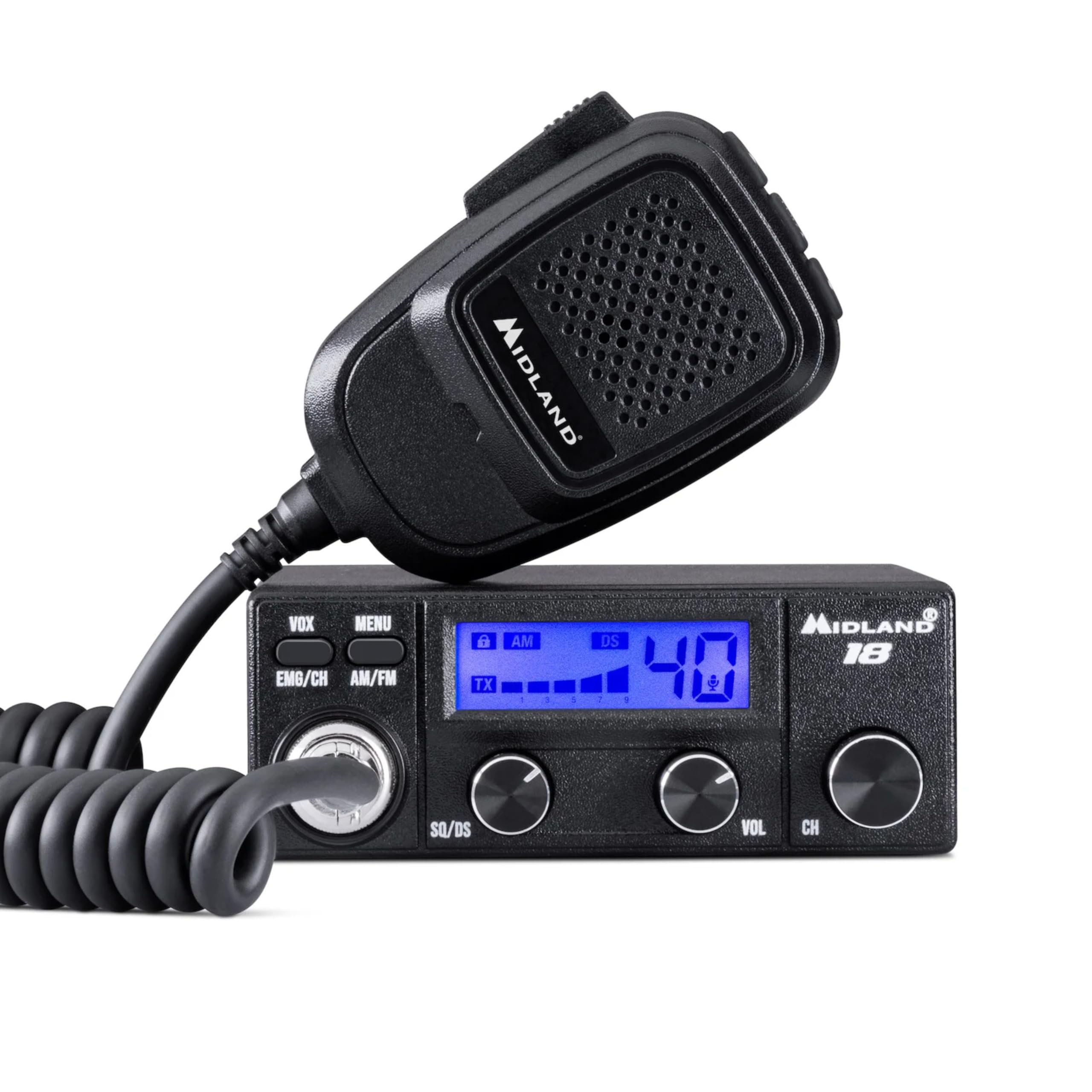 Midland Funkgerät CB 18 Display – Funkgerät