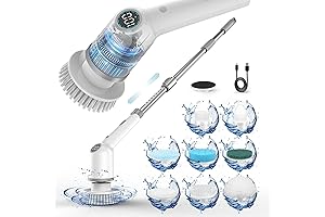 MAXTOP 9-in-1 Limpiador Turbo Eléctrico: Limpieza Potente y Versátil