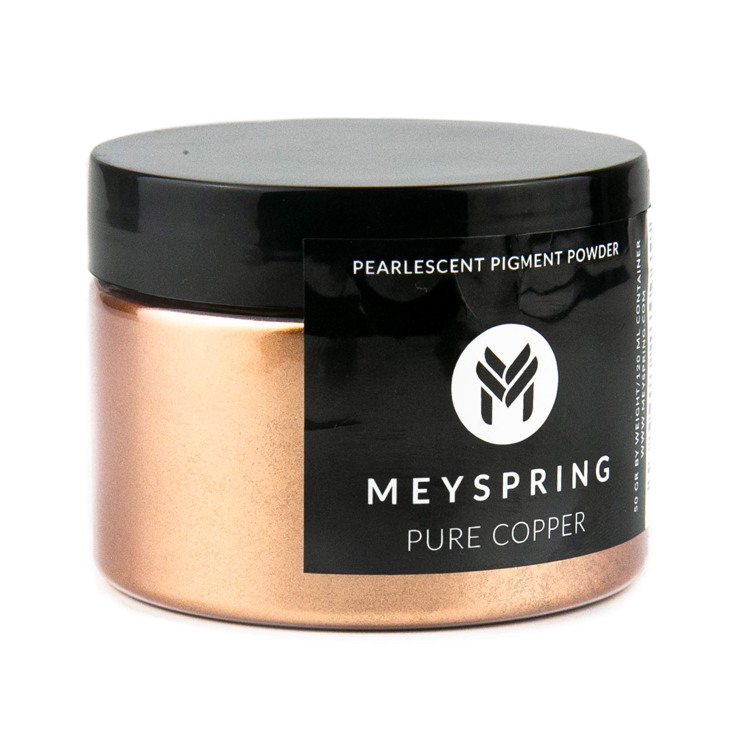 Meyspring Pure Copper Epoxy Resin Color Pigment - 50 Grams - Great For Resin Art, Epoxy Resin, And Uv Resin