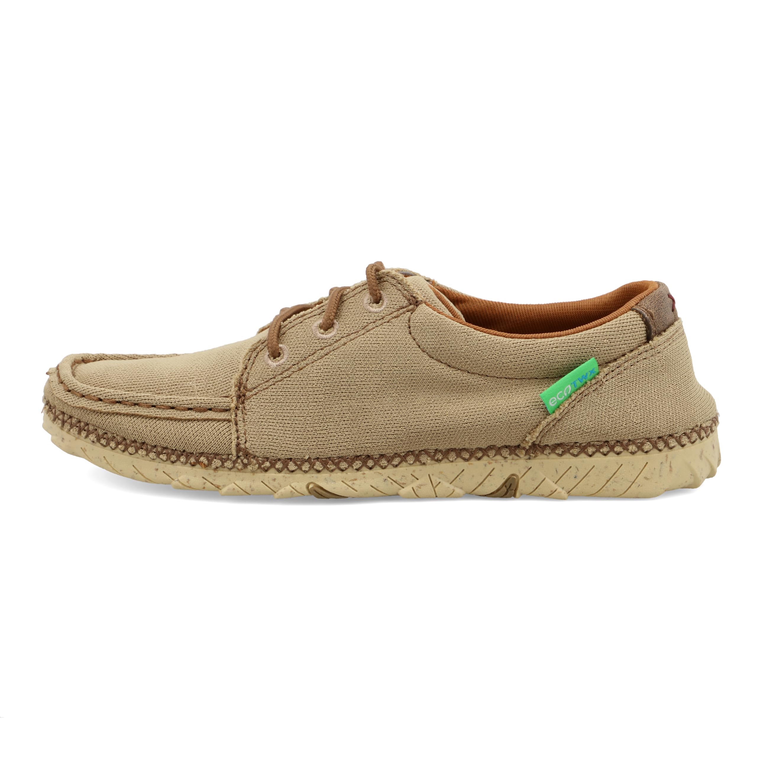 Twisted X Zapatillas Zero-X para mujer - Zapatillas de moda hechas a mano para mujer, Caqui, 40.5 EU