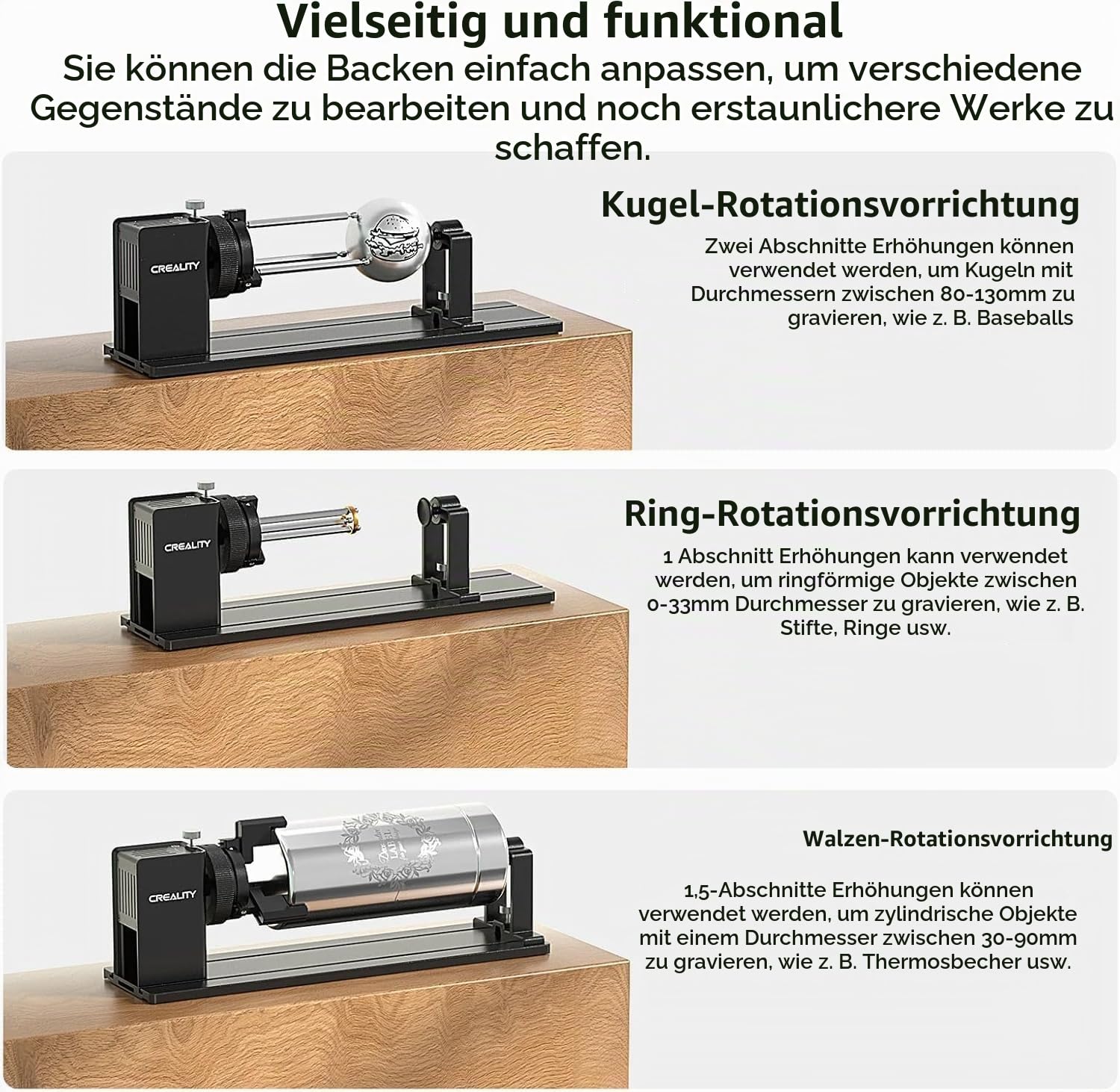 Creality Falcon A1 Pro 20W Lasergravierer mit Rotationswalzen Pro, Geschlossen Laser Graviermaschine und Schneider mit Intelligenter Kamera, Touchscreen, Präziser Autofokus, App Steuerung