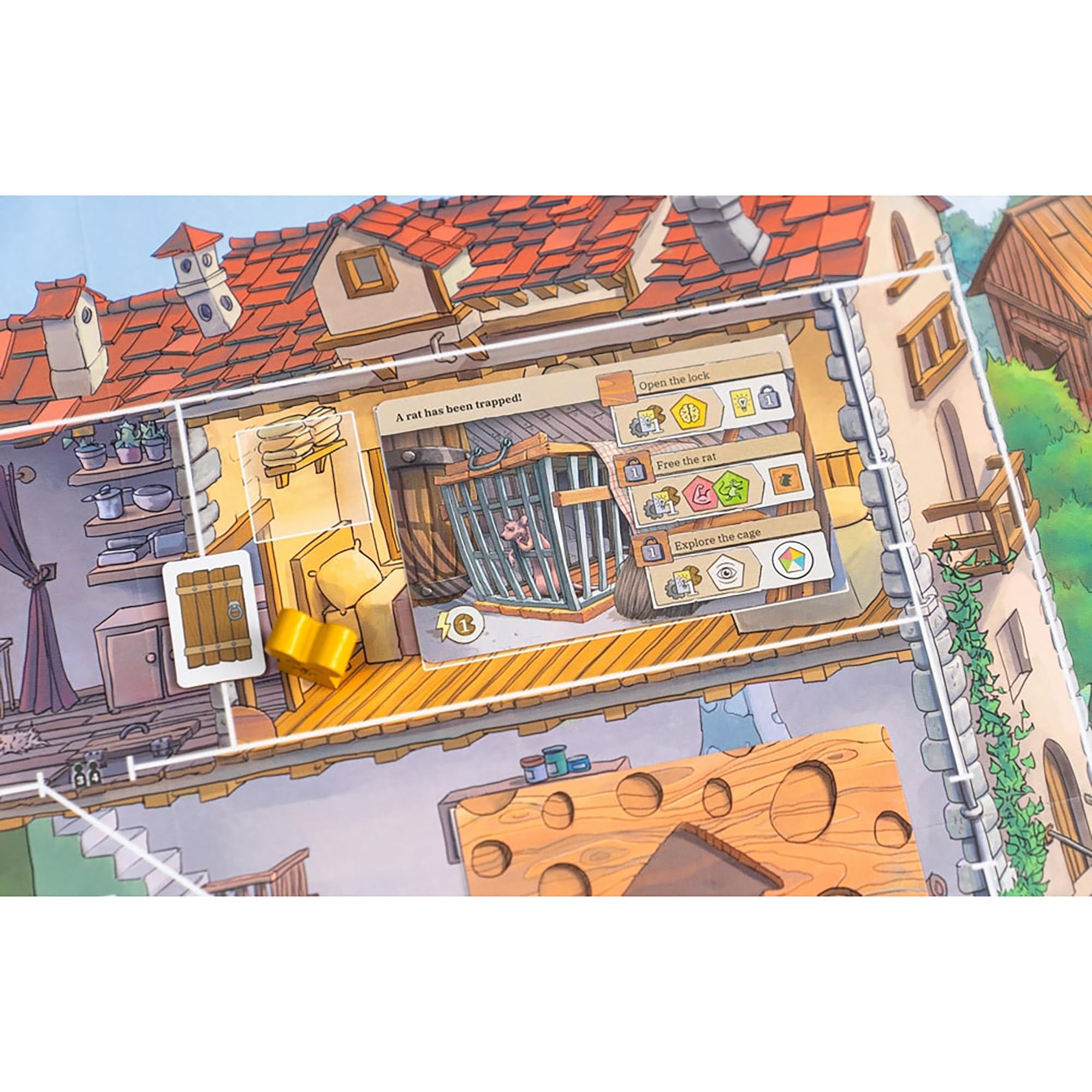 Capstone Games | Rats of Wistar | Family Board Game | Strategic Exploration and Worker Placement Game | Fun & Engaging Game for 2-4 Players, Ages 14+ | Game in English