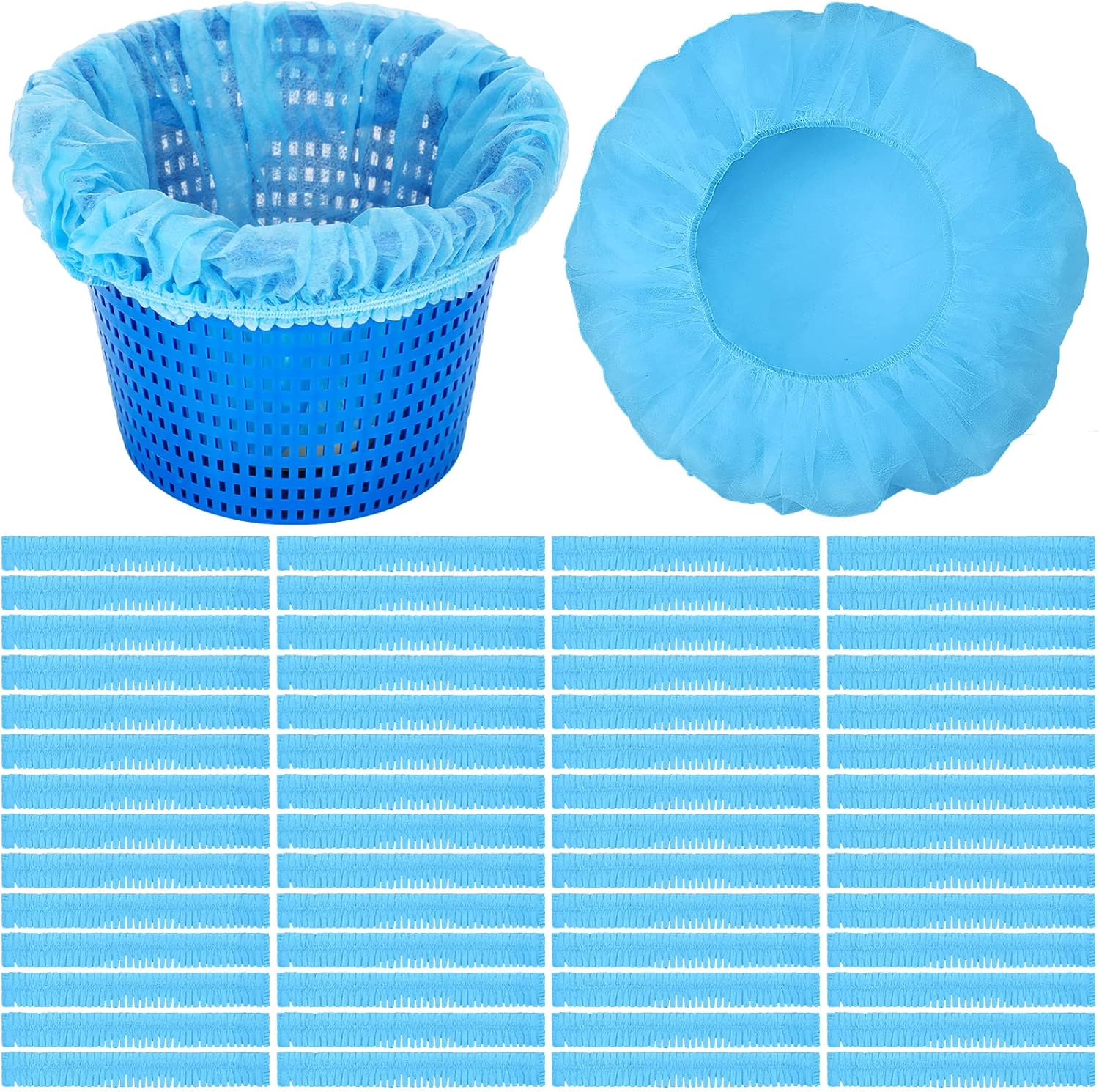 200 Pcs Pool Skimmer Socks Fine Mesh Pool Socks for