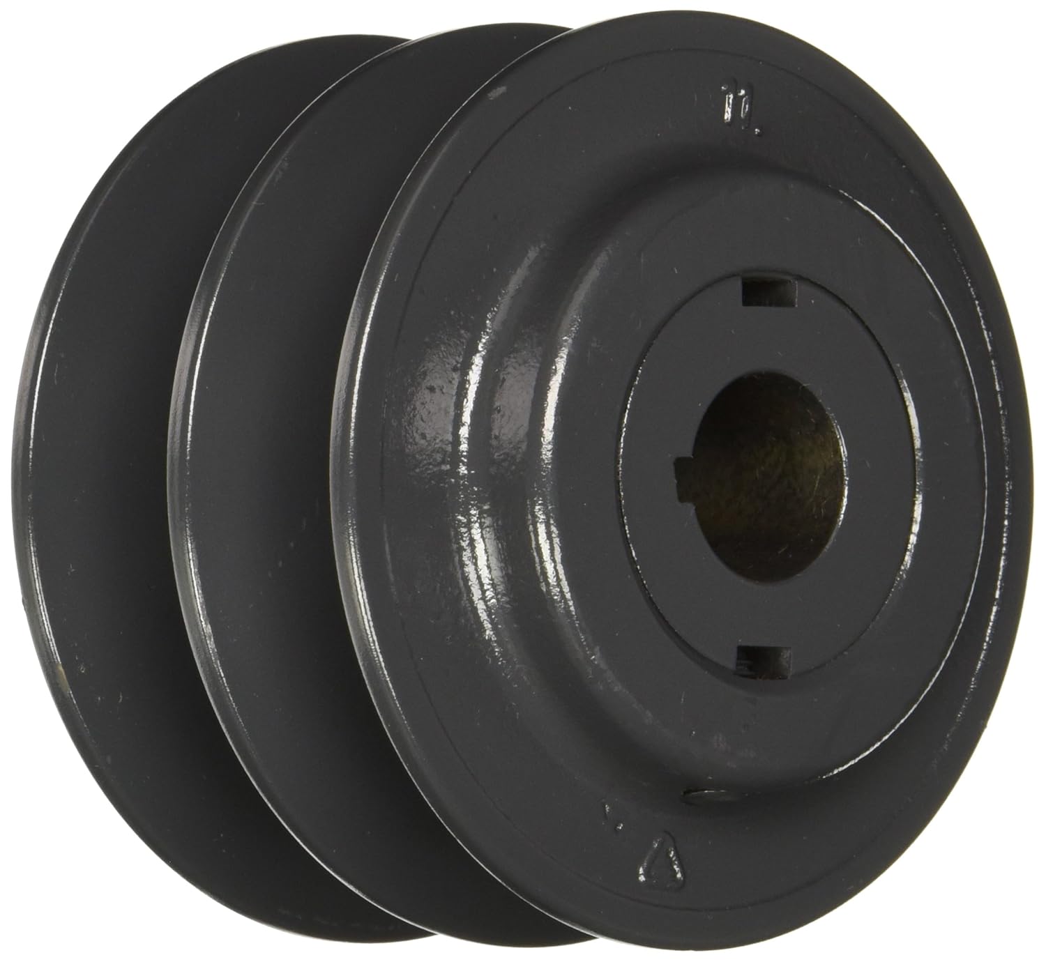 Browning 2VP42X7/8 Variable Pitch Sheave, 2 Groove, Finished Bore, Cast Iron Sheave, for 3L, 4L or A, 5L or B Section Belt