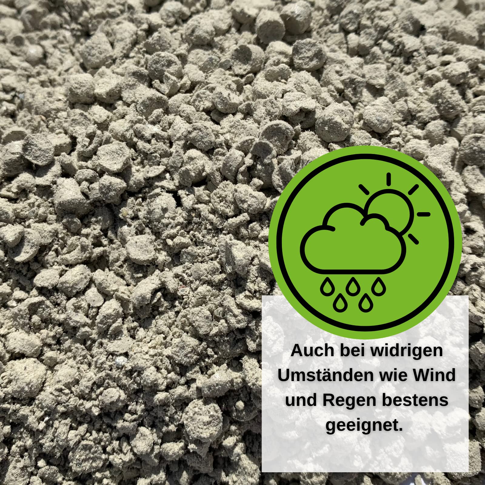 Ölbinder Granulat 50 l saugstark nachhaltig ressourcenschonend Klimaschutzeffekt aus Kühlschrankrückproduktion Made in Germany prävention Auffangwannen 16 kg