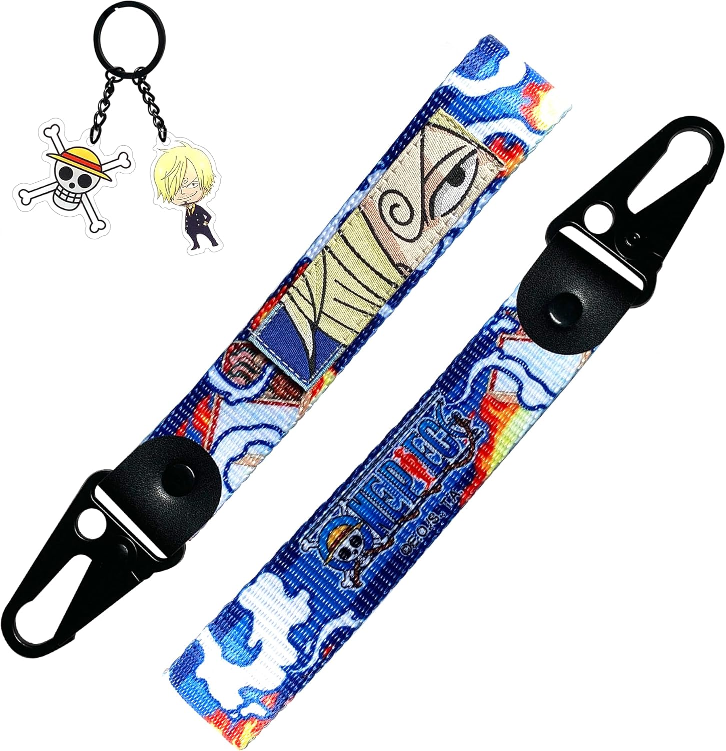 One Piece - Sanji Keystrap and Keychain Bundle - Otaku