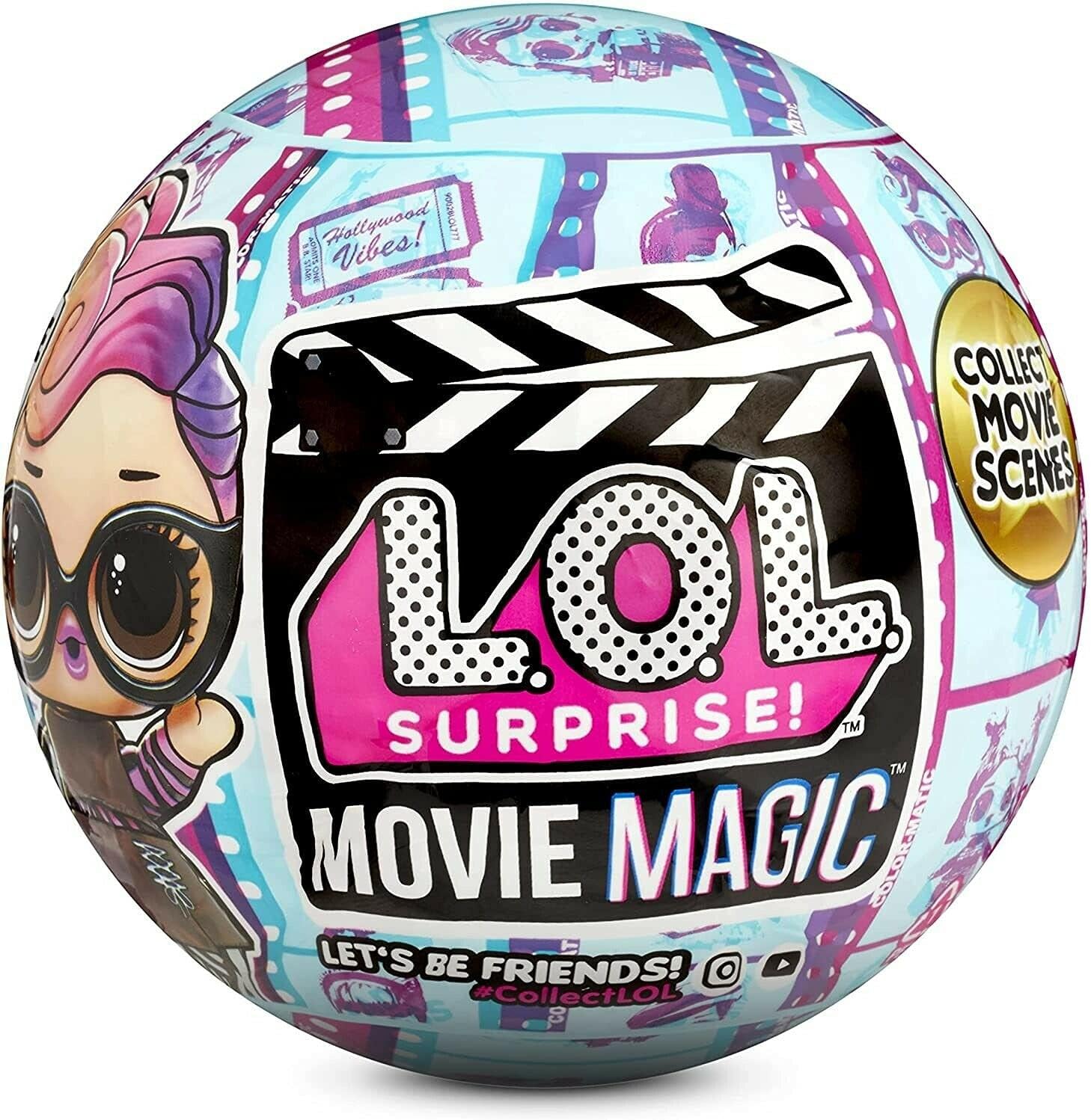 L.O.L. Surprise! LOL Movie Magic Dolls with 10 s Including Limited Edition Doll, Film Scenes, Movie Prop Accessories, Color Change – Collectible Gift for Kids, Toys for Girls Boys Ages 4 5 6 7+ Years
