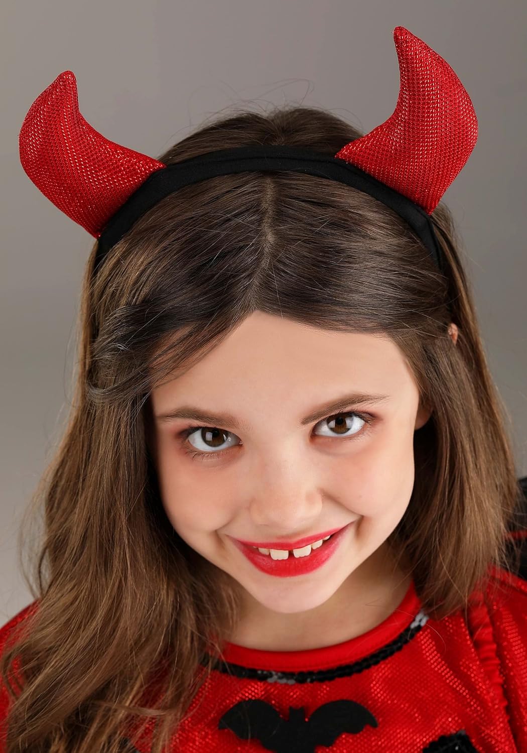 Sparkling Devil Girl's Costume Dress - Image 4