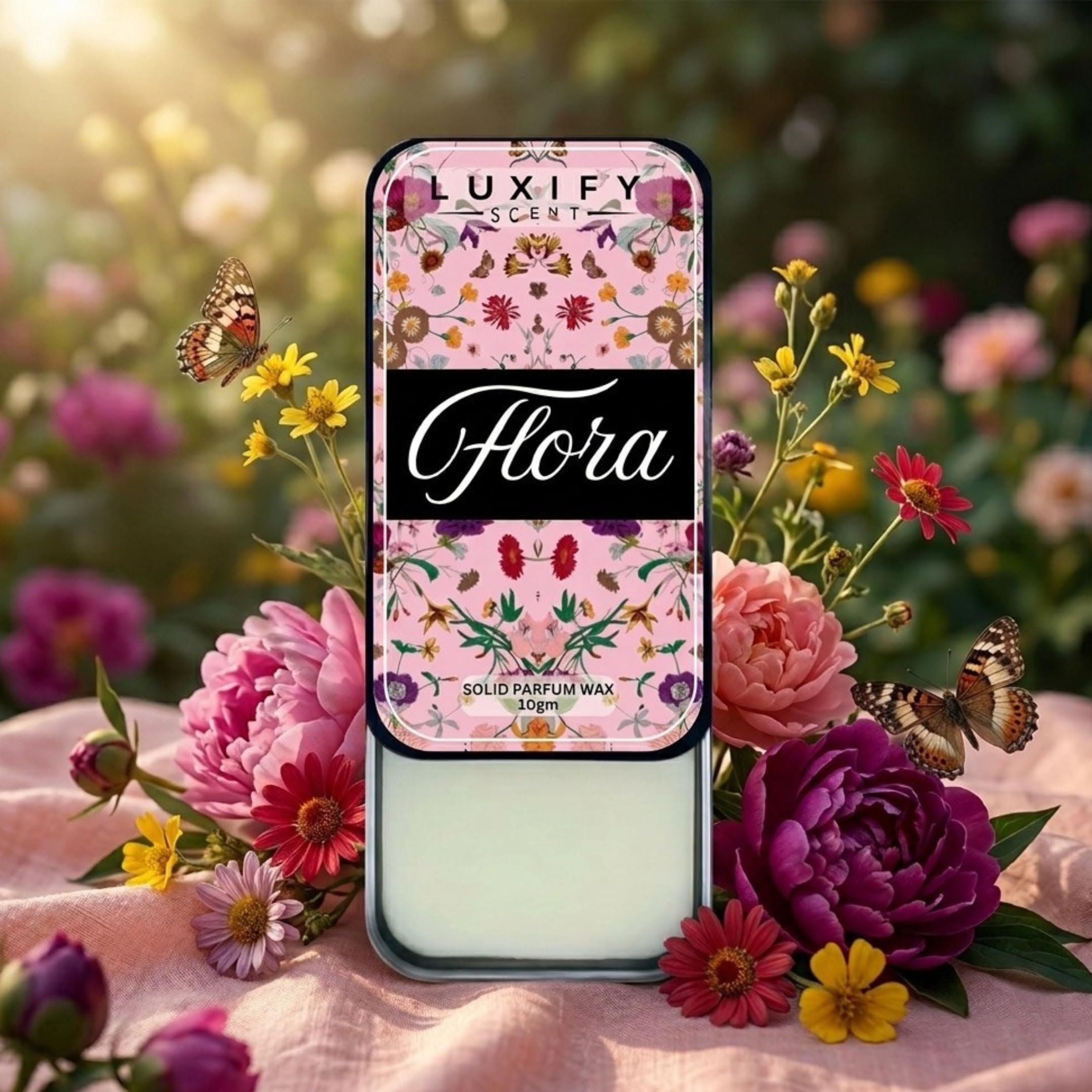LUXIFY SCENT Luxe Flora Solid Perfume | Designer-Inspired Floral & Sweet Fragrance for Women & Men | Long-Lasting, Travel-Friendly, Hypoallergenic (10g)-image-28