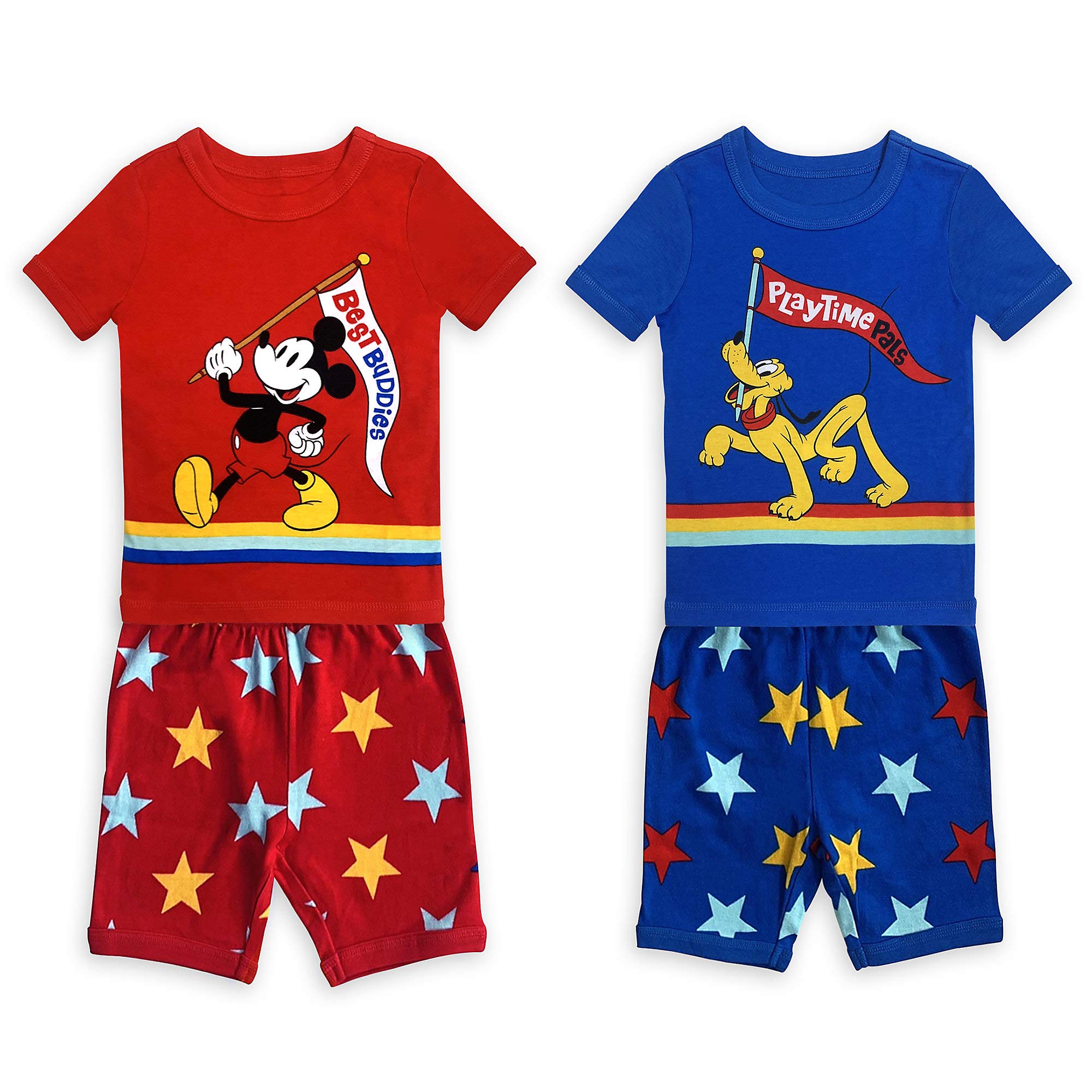 Disney Mickey Mouse y Pluto PJ PALS Set para niños