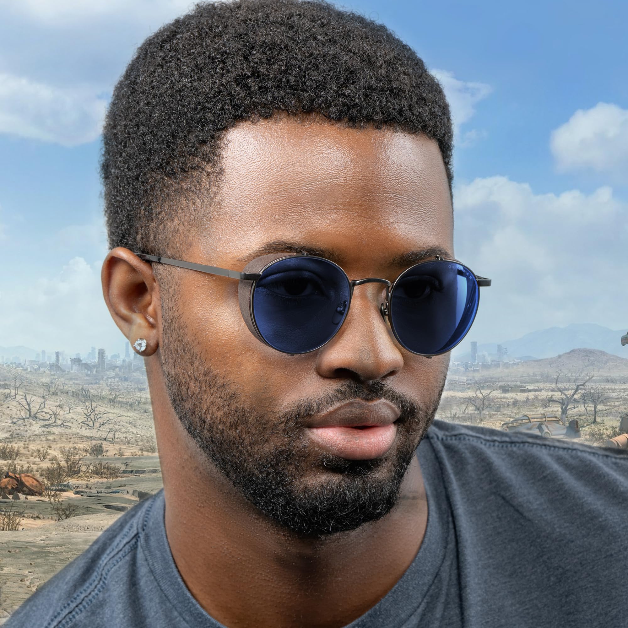 GUNNAR x Fallout Okulary z filtrem światła niebieskiego - Lucky 38