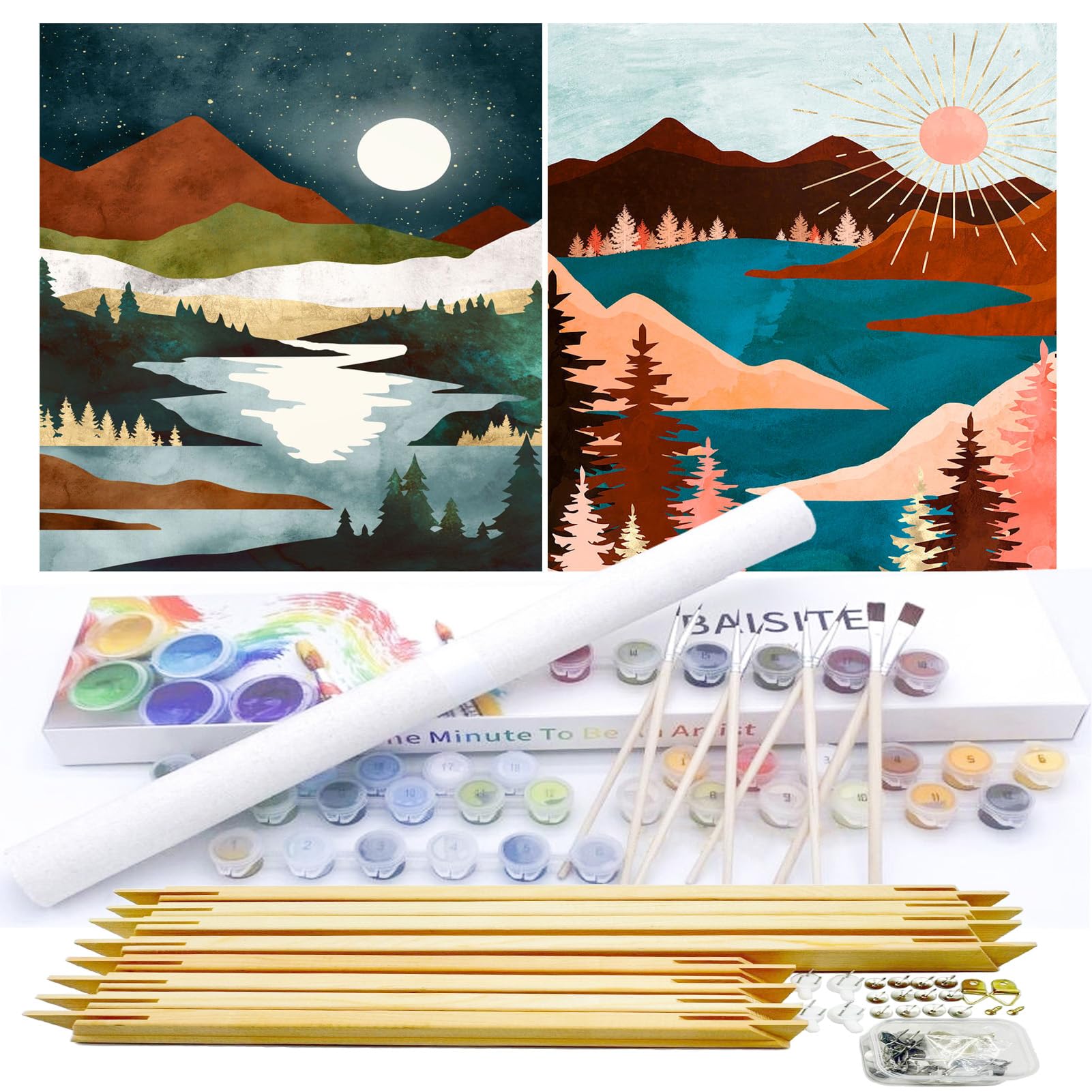 Paint By Numbers Kit - Flowers for Adults -30