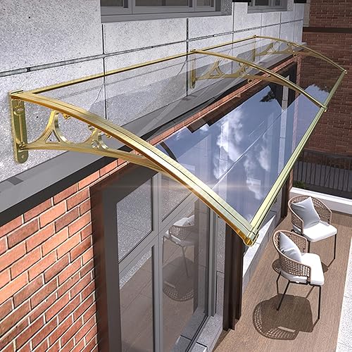 Miniatura 1 de Toldo para ventana, toldo para puerta delantera, toldo de patio al aire libre, toldo de entrada, toldo para techos, cubierta de toldo silencioso,