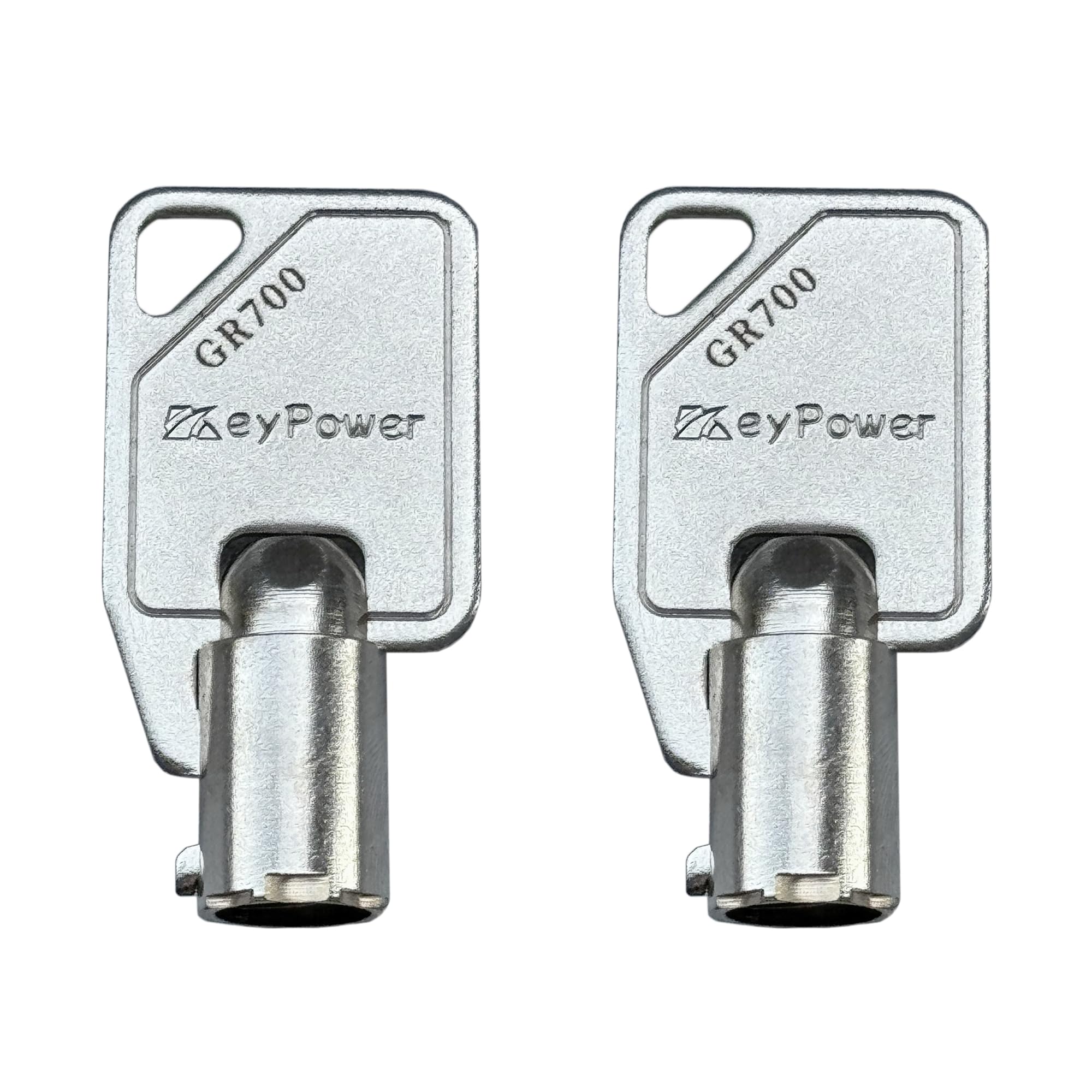 KeyPower (2) Keys GR700 Tubular Key for Greenwald Commercial