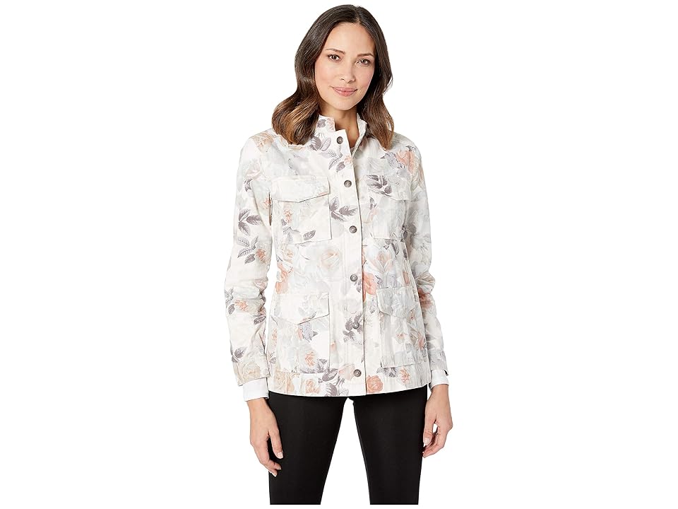 

Vintage America Utility Jacket (Porcelain) Women's Coat, Bone