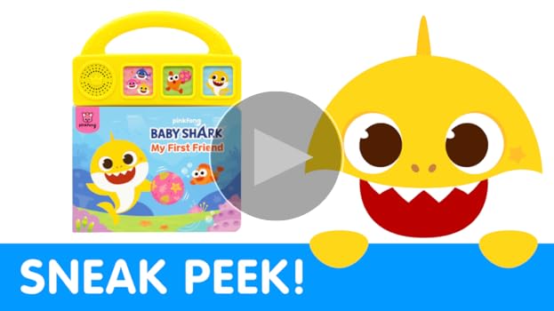 ベビーシャーク 【私の最初の本 - ベイビーシャーク】my first book My First Book Baby Shark – Montessori Fabric Busy Book