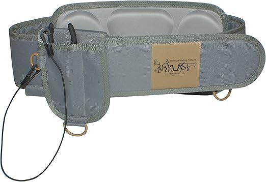 wade fishing belt with rod holder