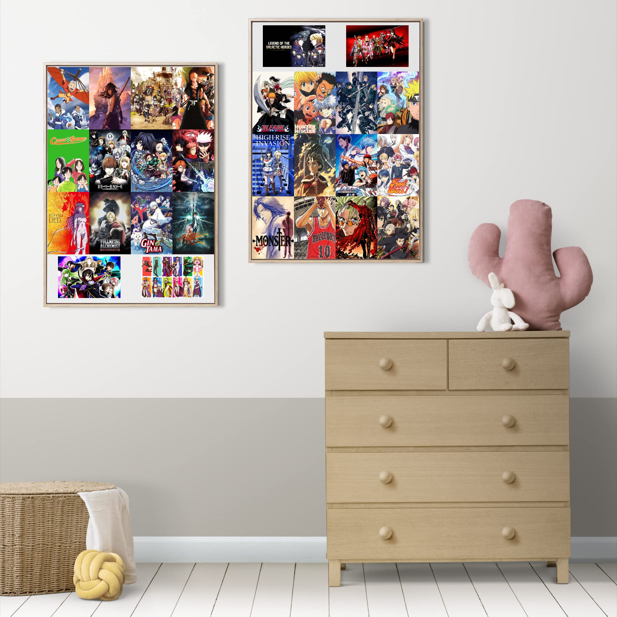 DEED WALL Anime Posters for Room Aesthetic, Anime Room Decor Aesthetic