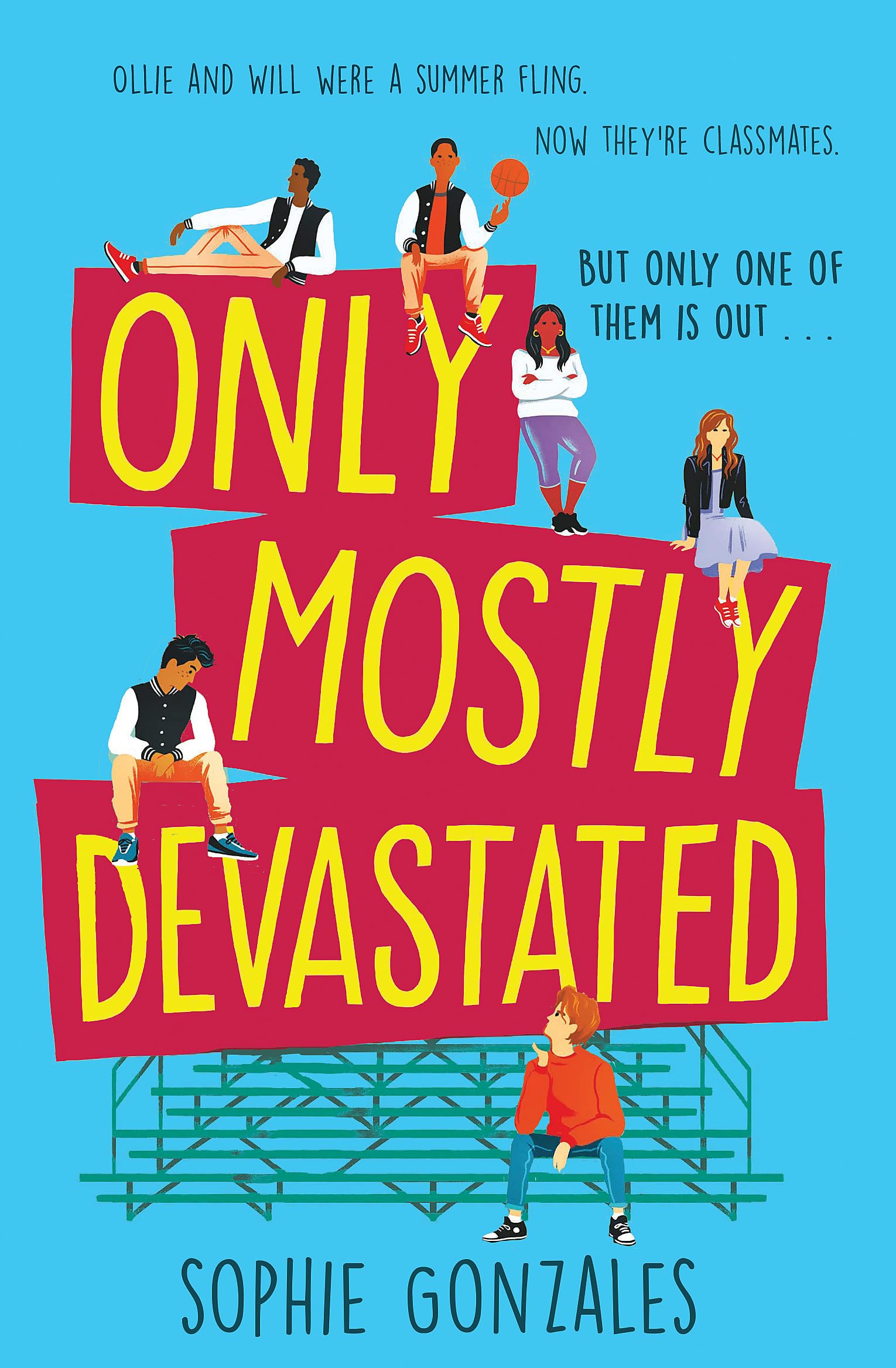 Only Mostly Devastated By Sophie Gonzales **USED PAPERBACK**