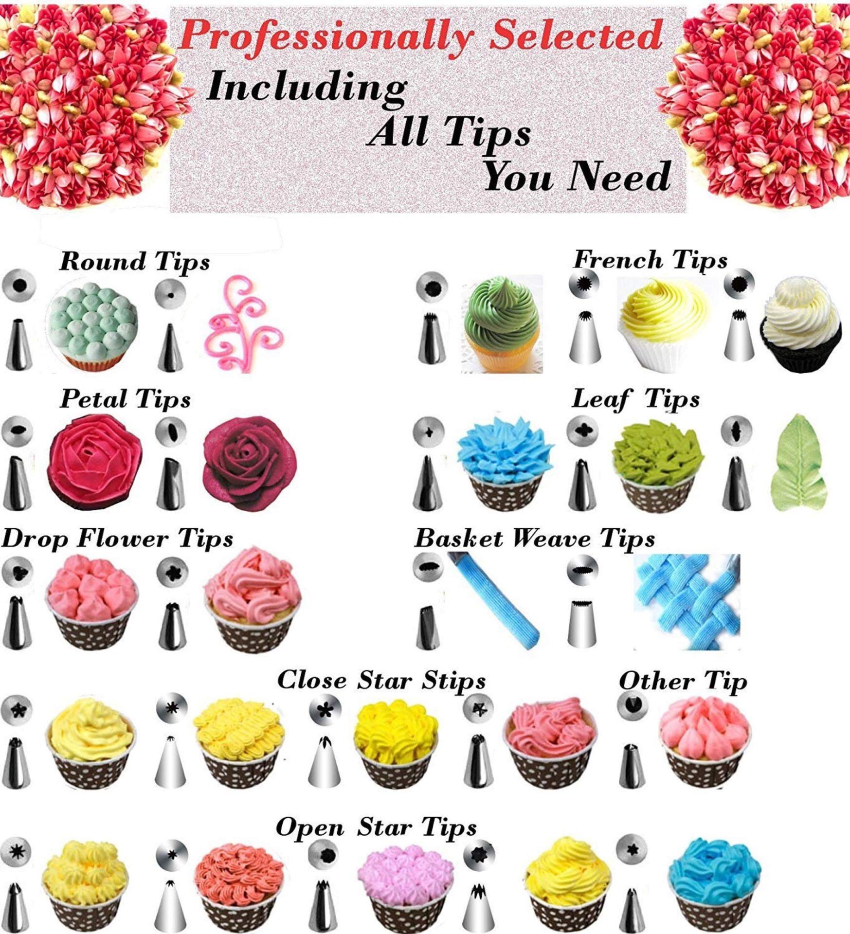 Kit Decorazione Torta, Supporto per Giradischi Antiscivolo Accessori per Strumenti di Decorazione per La Cottura, Decorazioni per La Casa,Viola /106 PCS