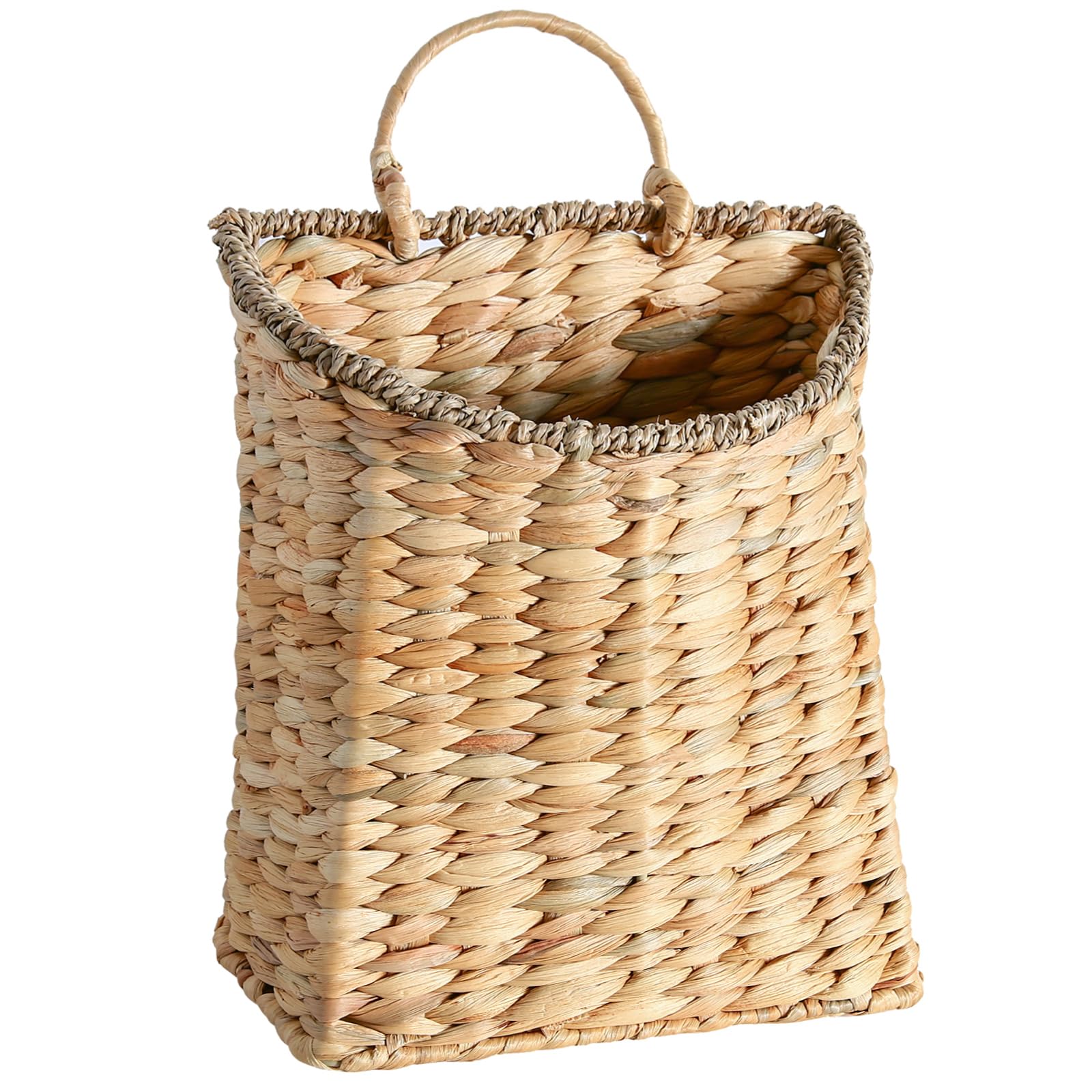 Woven Hanging Wall Basket Rattan Wall Basket Planter