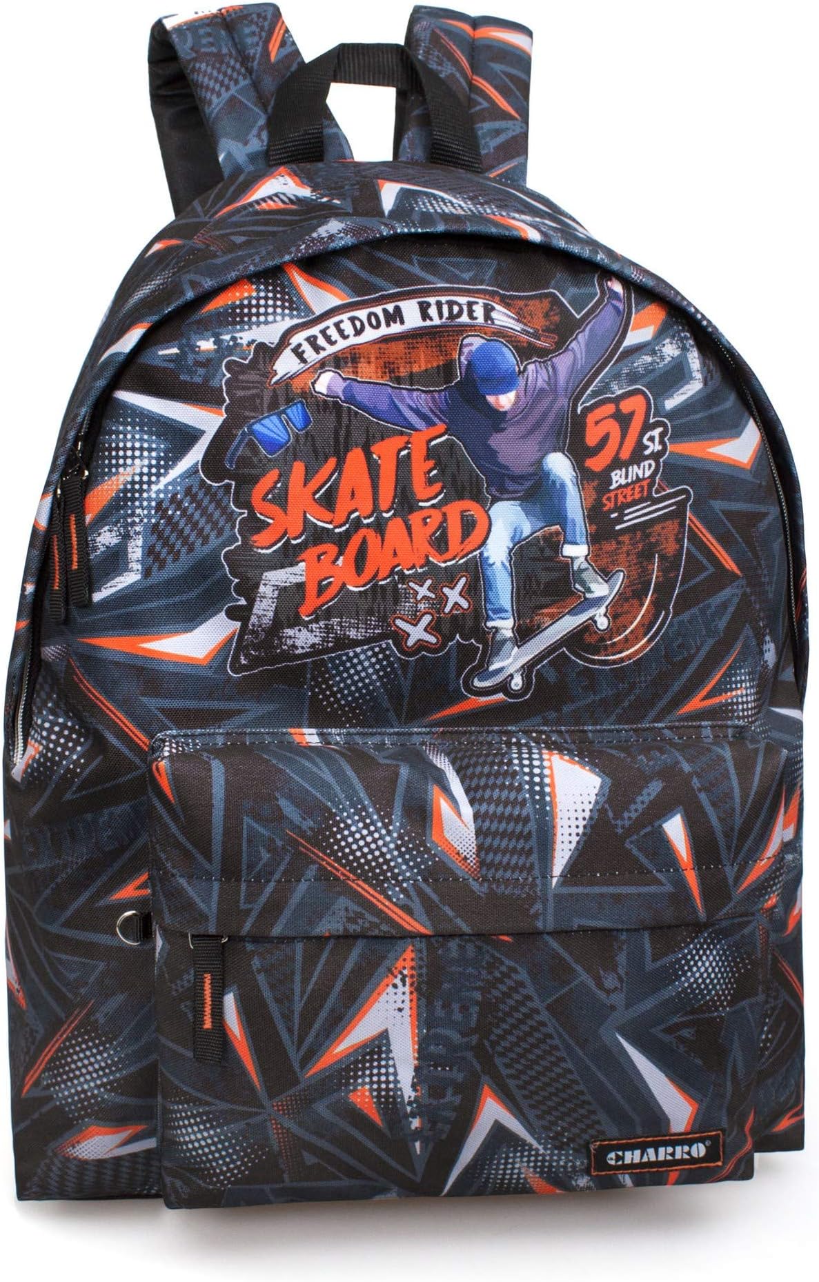 EL CHARRO Backpack Skate Board