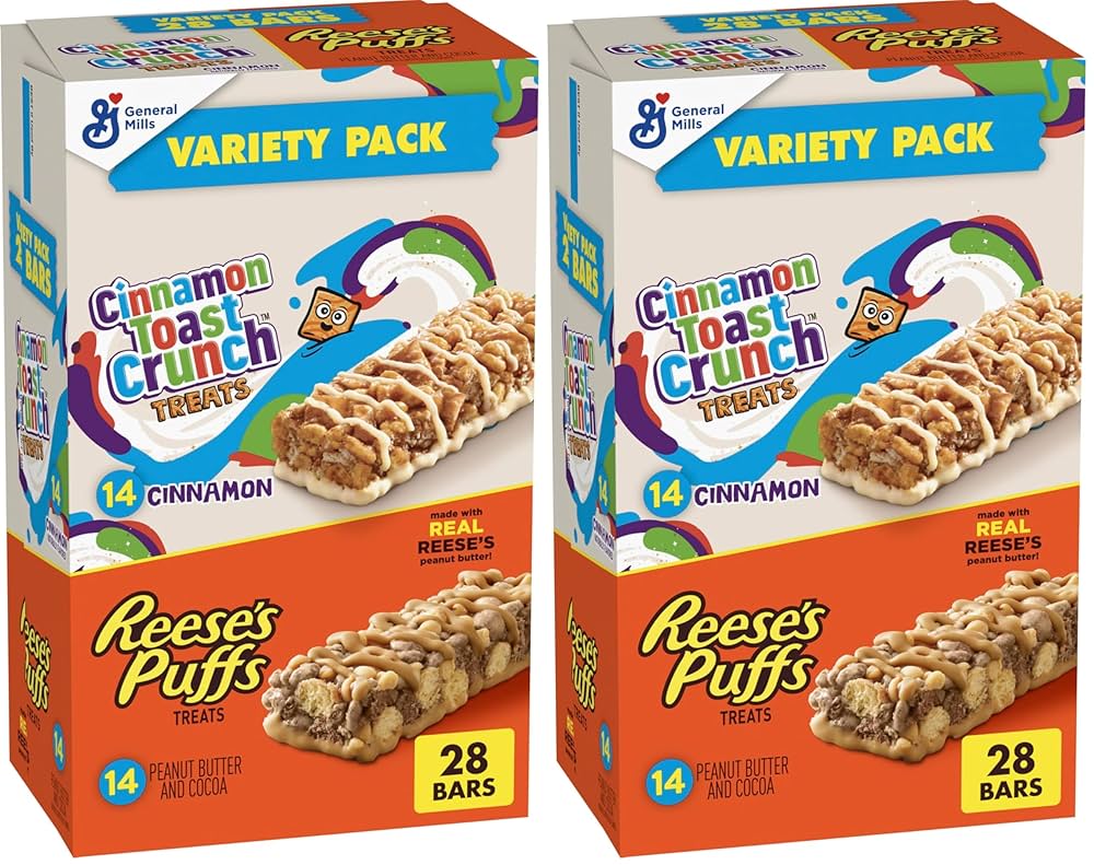 Amazon.com: Reese's Puffs Cinnamon Toast Crunch Cereal Treat