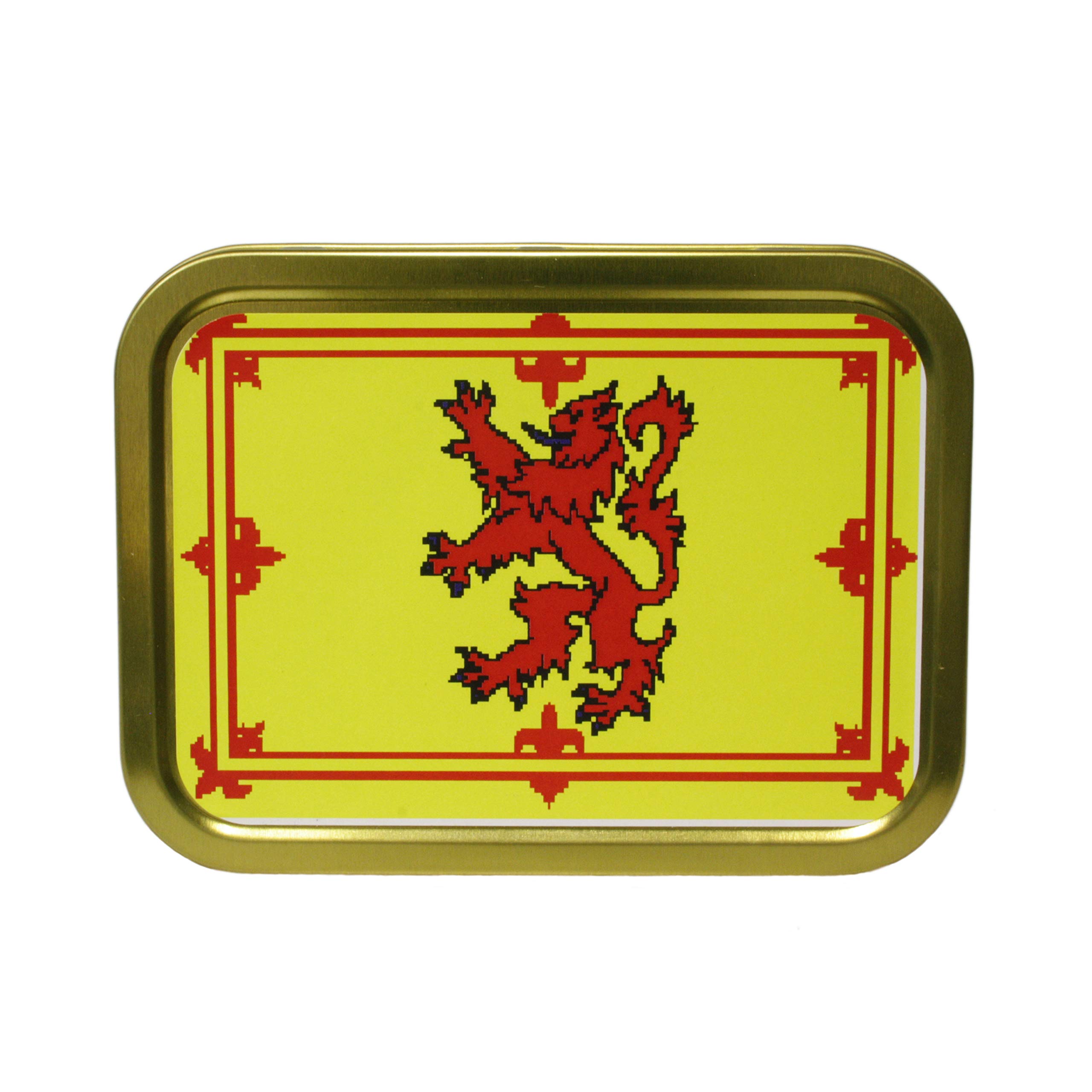 Knight Gold 2Oz Tobacco Tin - Scotland Lion